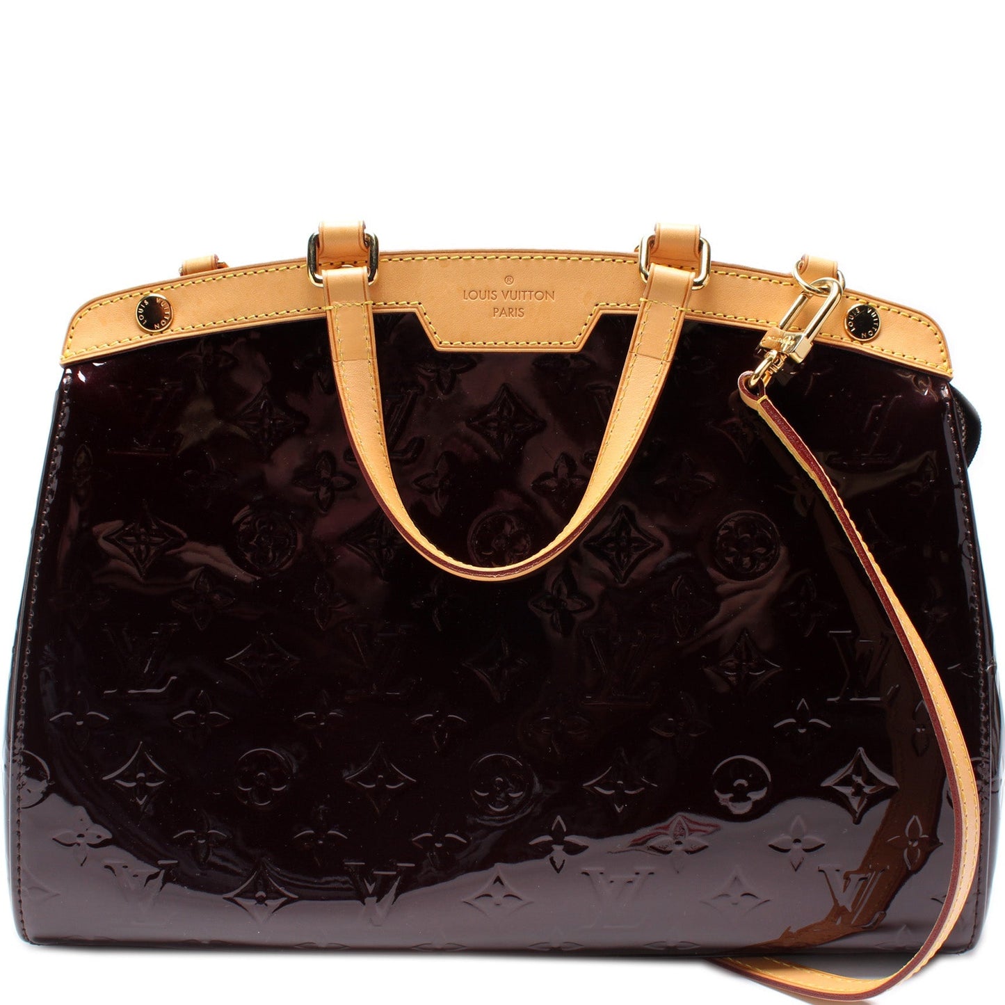 Louis Vuitton Brea MM Vernis Handbag Vernis 1