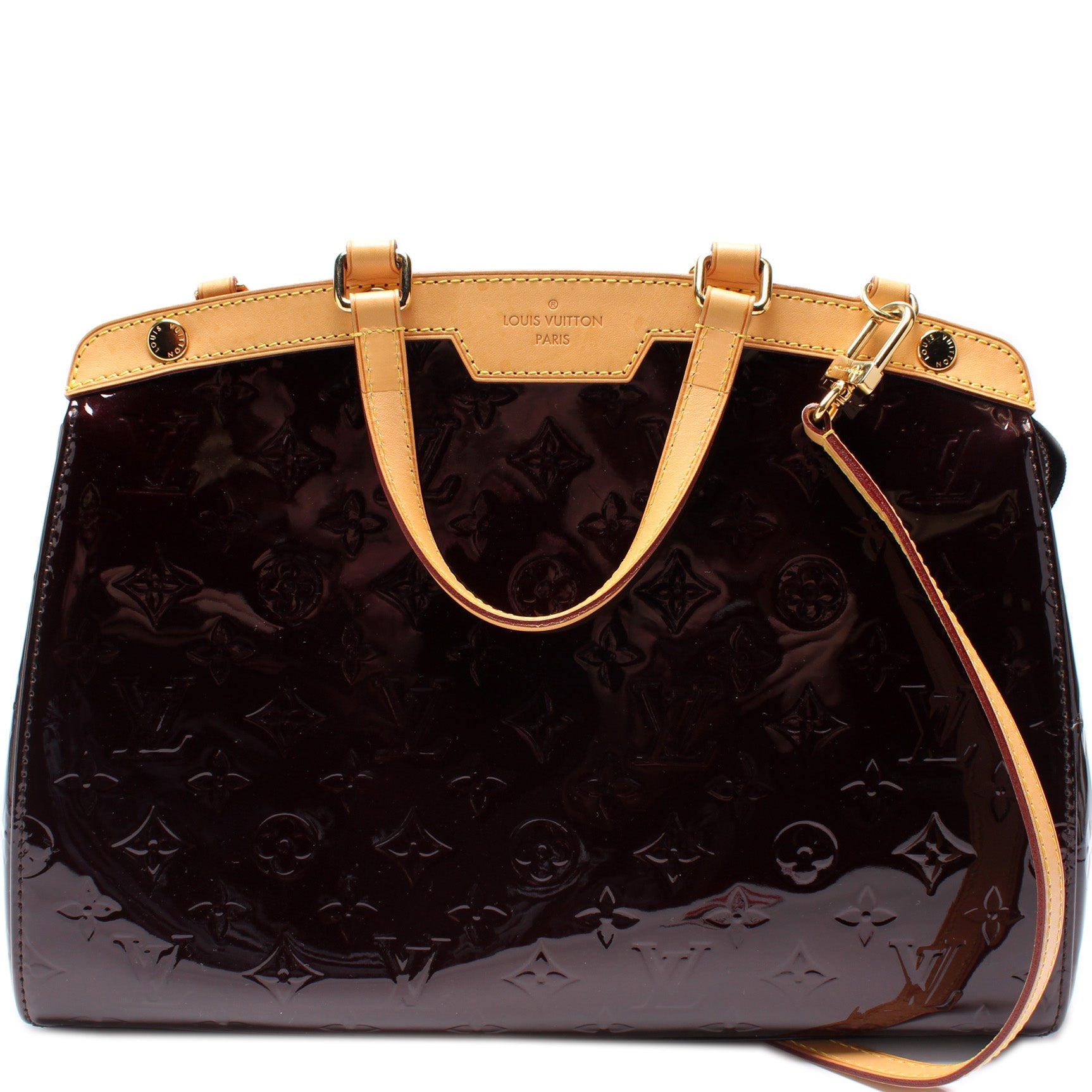 Louis Vuitton Brea MM Vernis Handbag Vernis 1