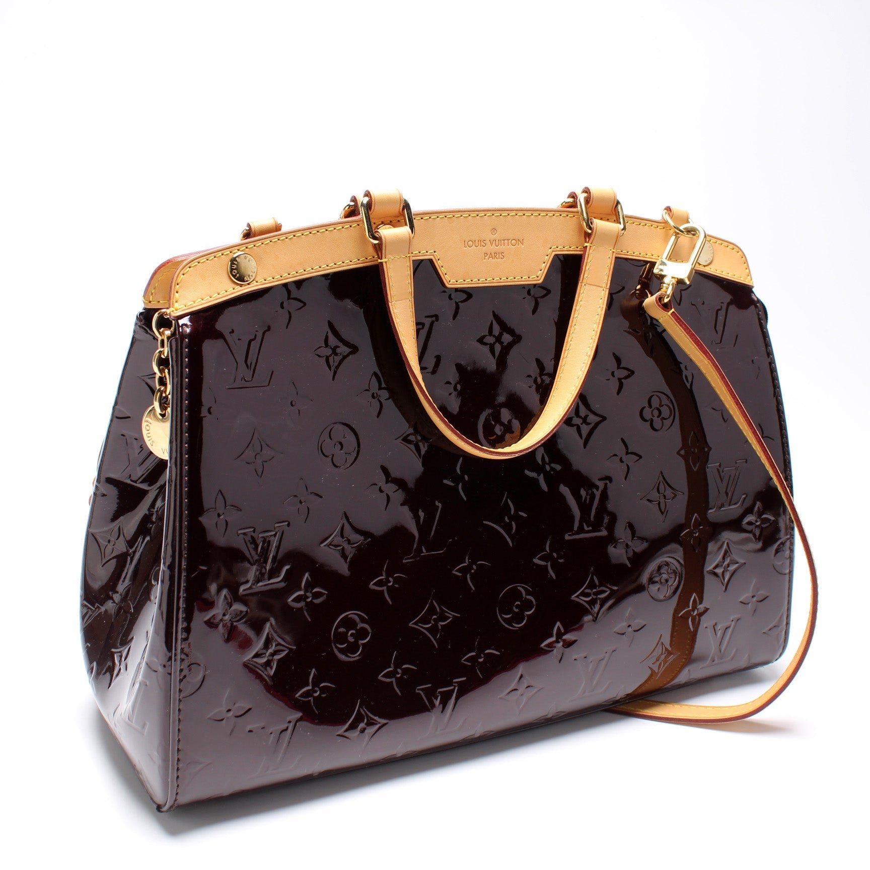 Louis Vuitton Brea MM Vernis Handbag Vernis 1
