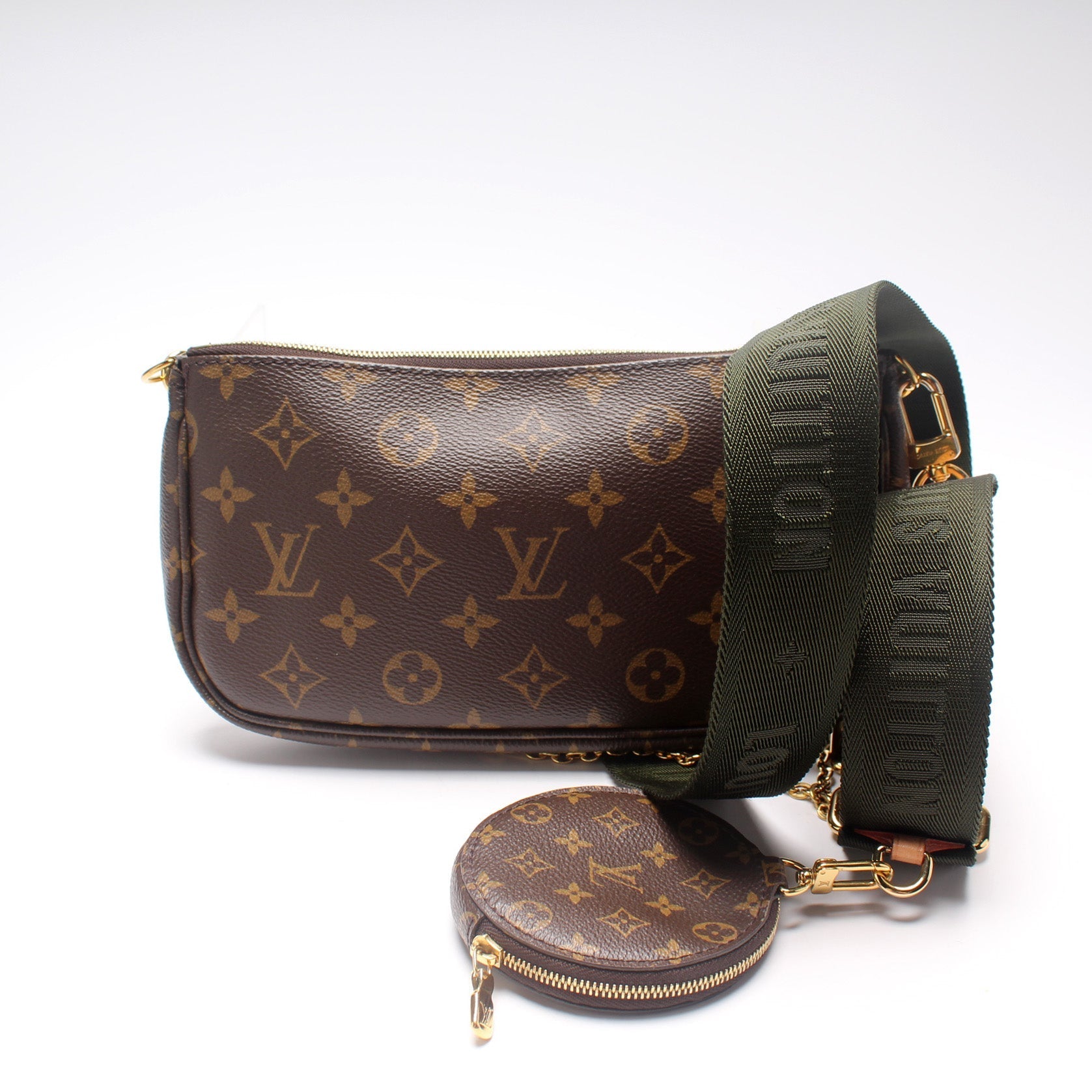 Louis Vuitton Multi Pochette Monogram Clutch Bag Monogram 17