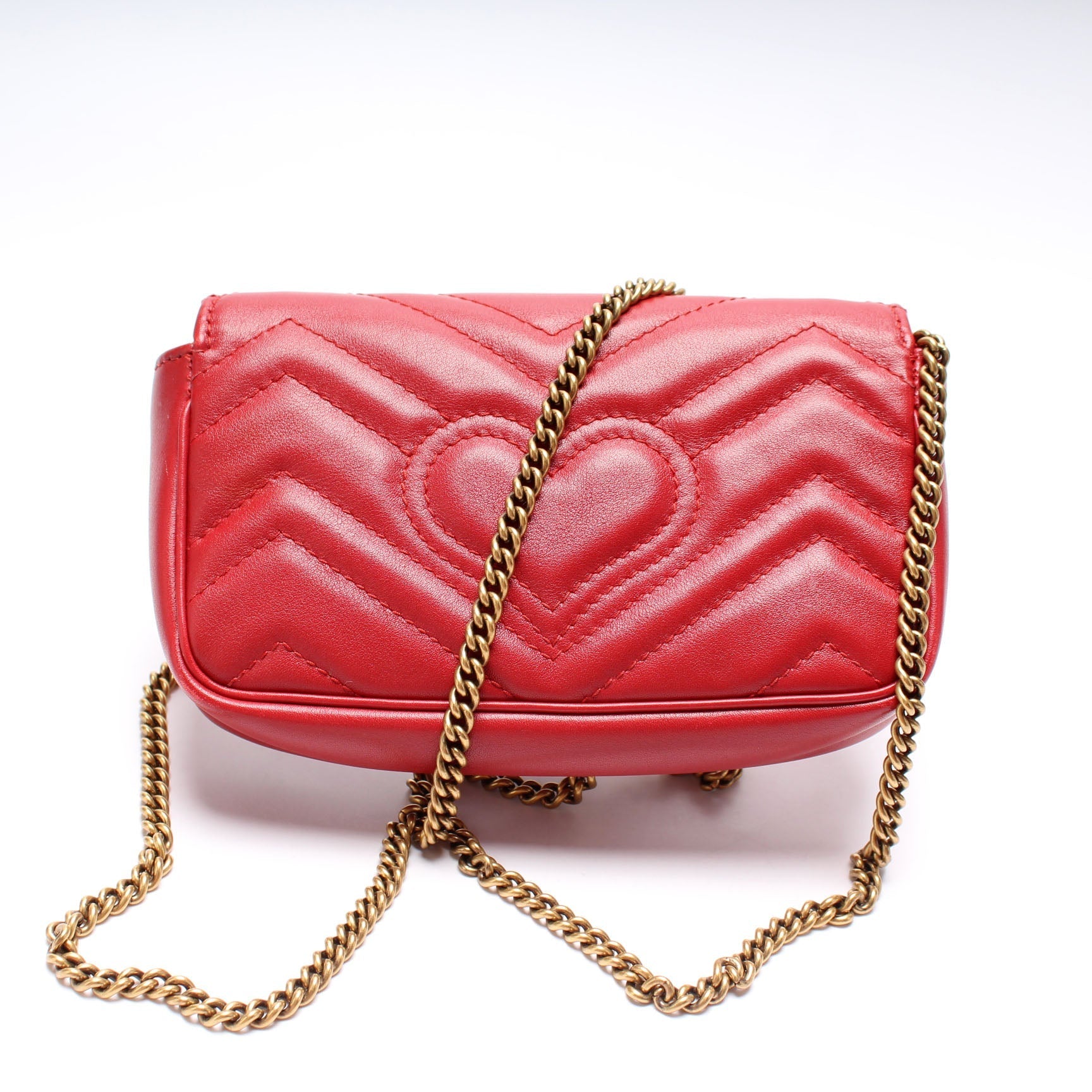 Gucci Marmont Super Mini Flap Travel Bag Flap 4
