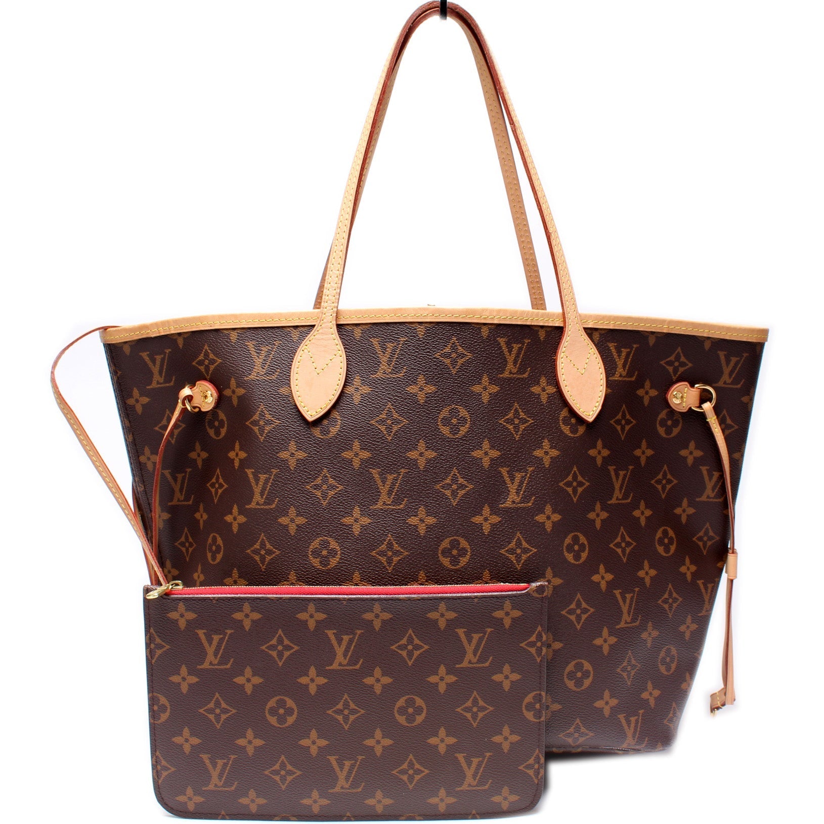 Louis Vuitton Neverfull W MM Monogram Wallet Case Monogram 11