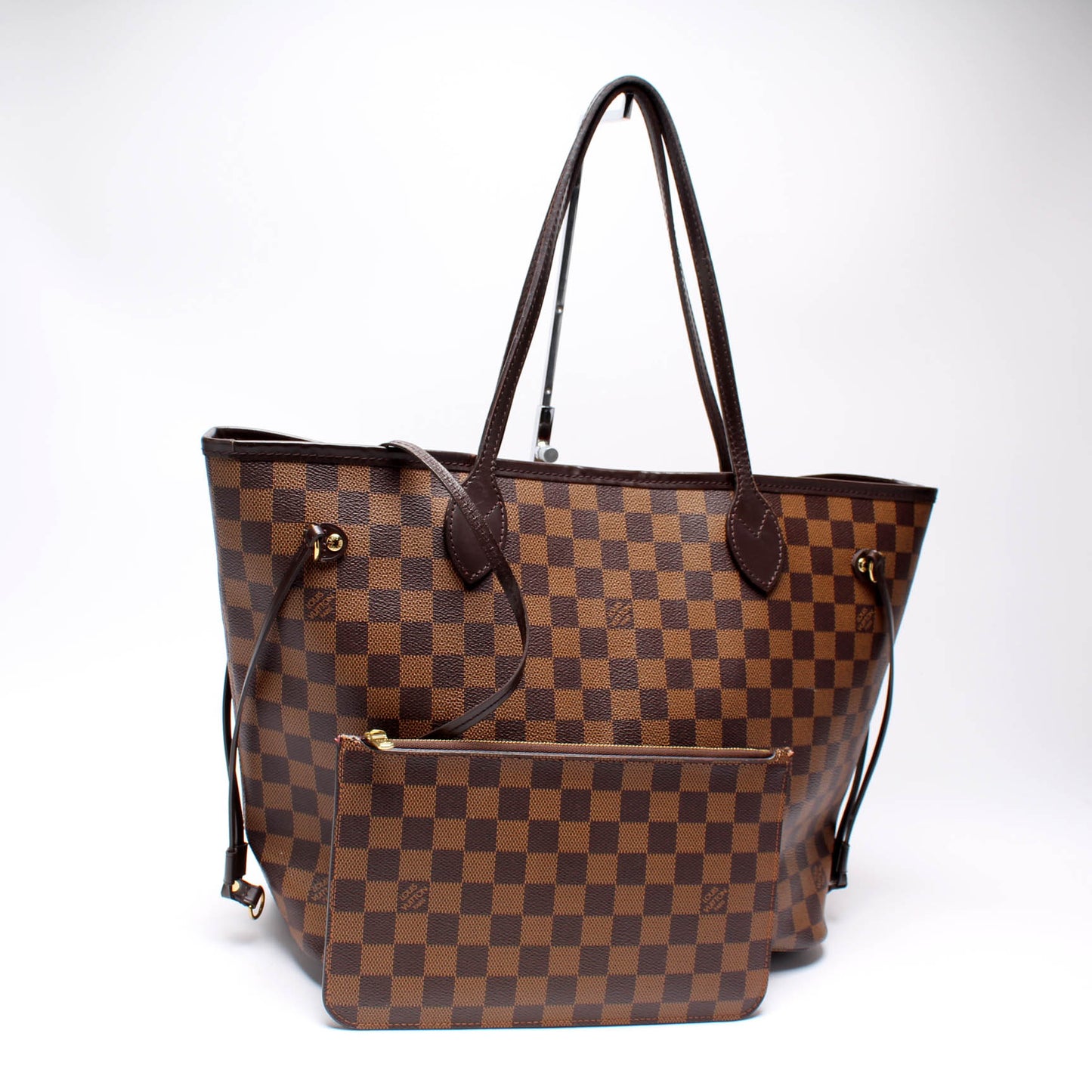 Louis Vuitton Neverfull w MM Ebene Damier Wallet Case Ebene 14