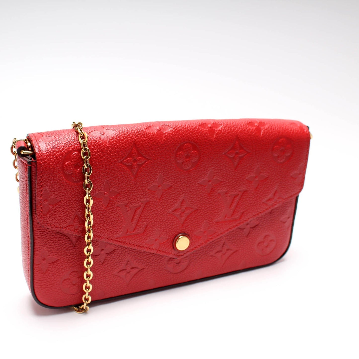 Louis Vuitton Pochette Felicie Empreinte Clutch Bag Empreinte 30