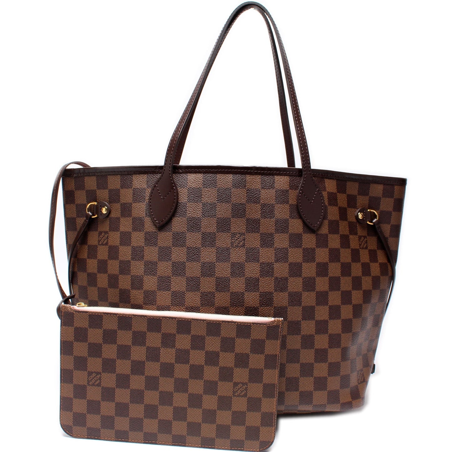 Louis Vuitton Neverfull w MM Ebene Damier Wallet Case Ebene 15