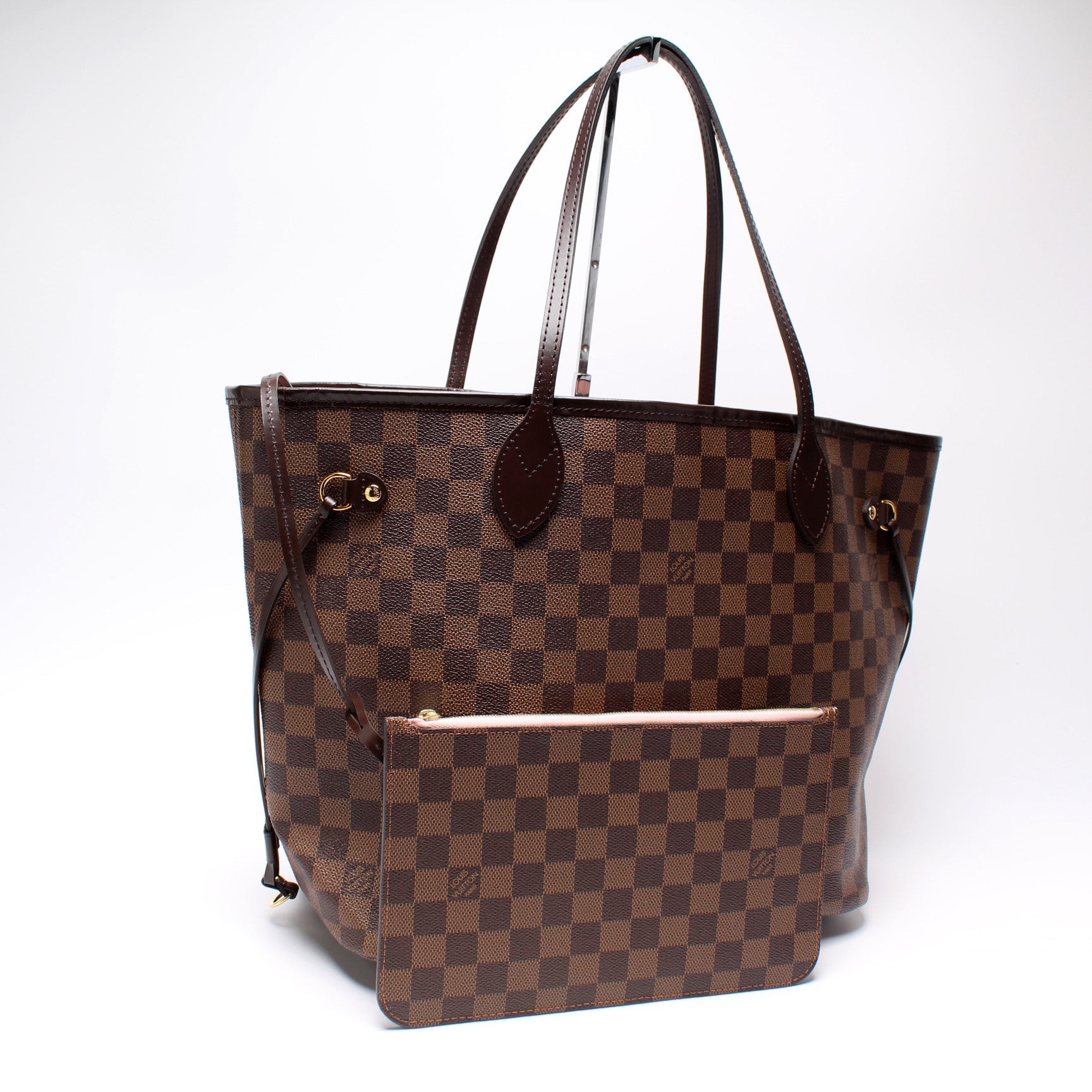 Louis Vuitton Neverfull w MM Ebene Damier Wallet Case Ebene 15