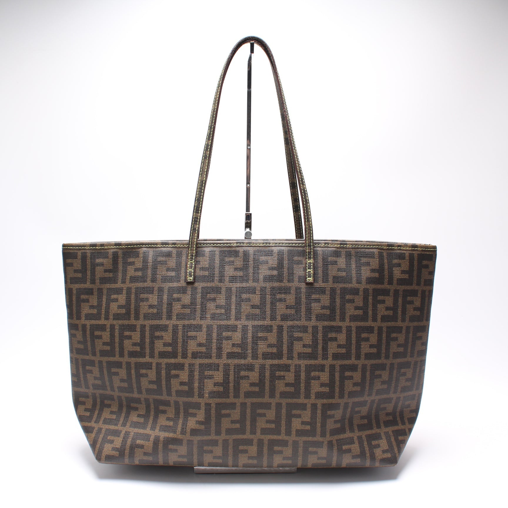 Fendi 8Bh185 Coated Tote Bag Zip