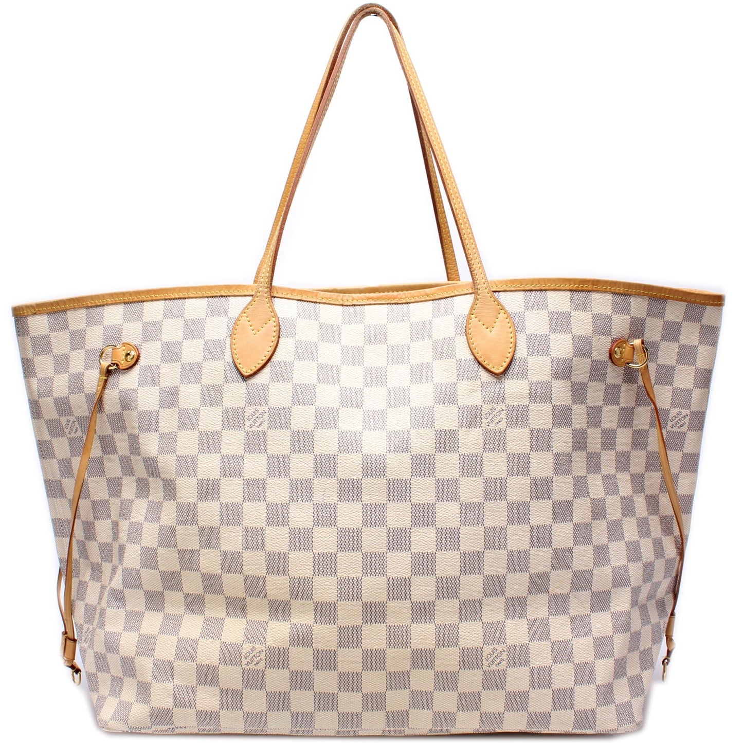 Louis Vuitton Neverfull GM Azur Damier Tote Bag Azur 3