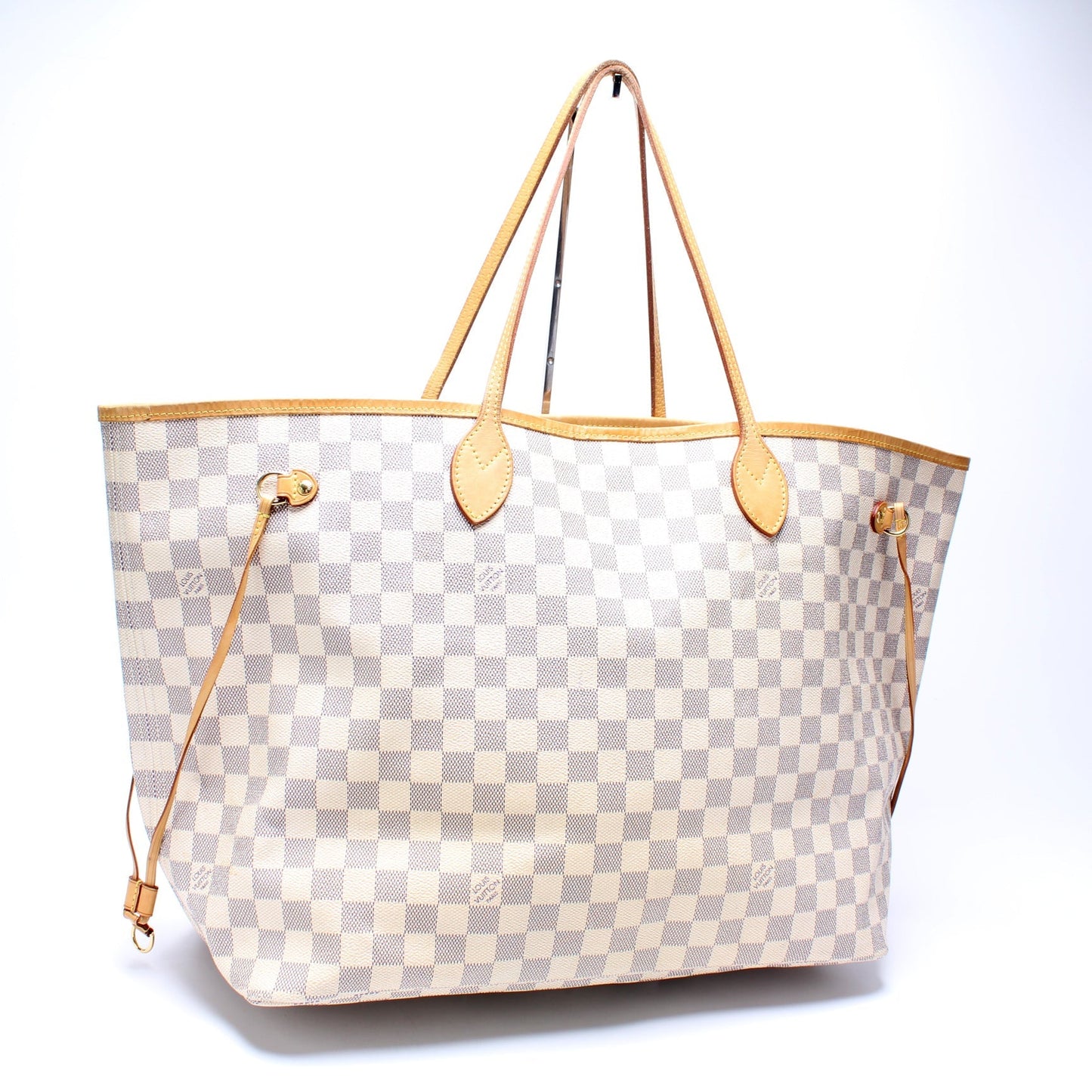 Louis Vuitton Neverfull GM Azur Damier Tote Bag Azur 3