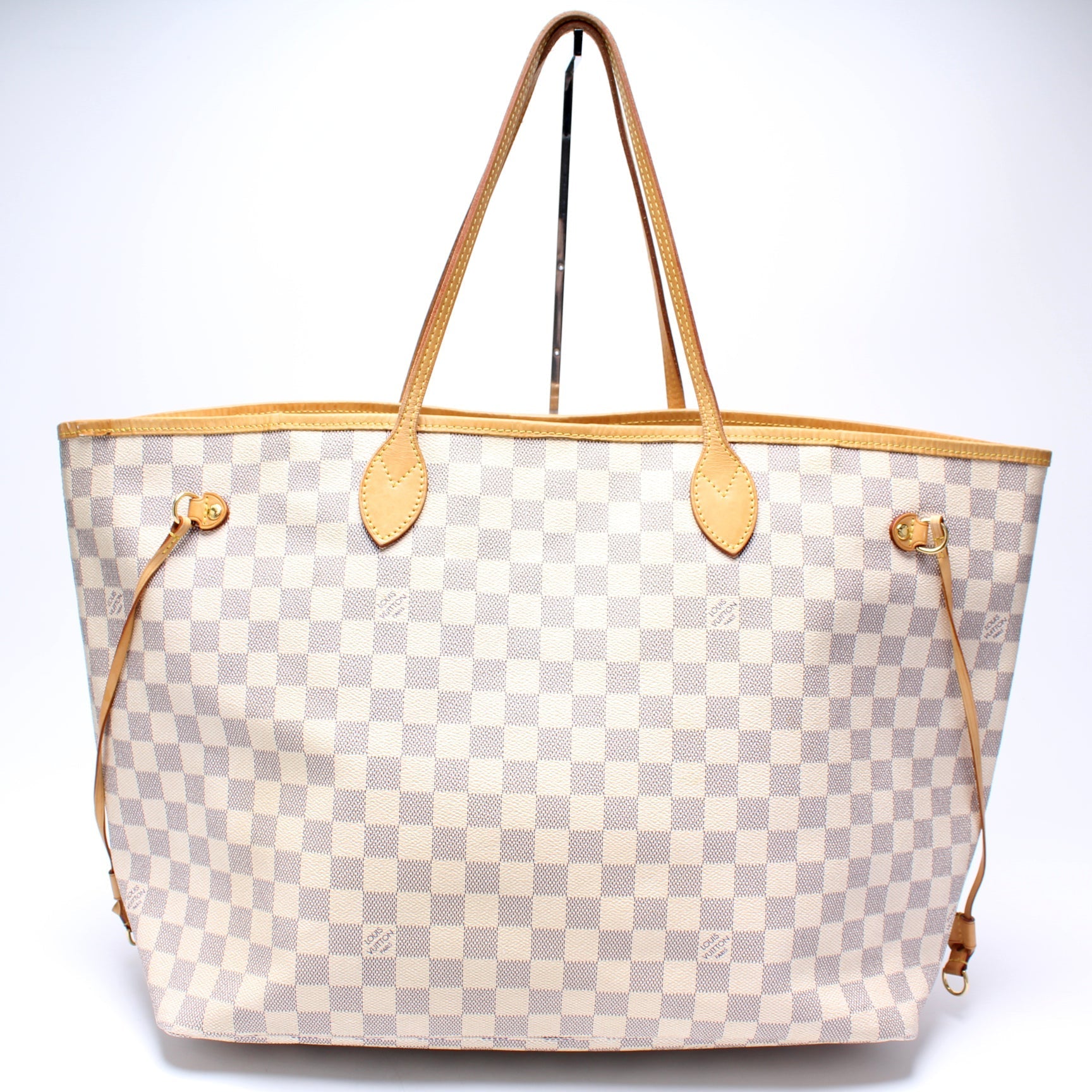 Louis Vuitton Neverfull GM Azur Damier Tote Bag Azur 3