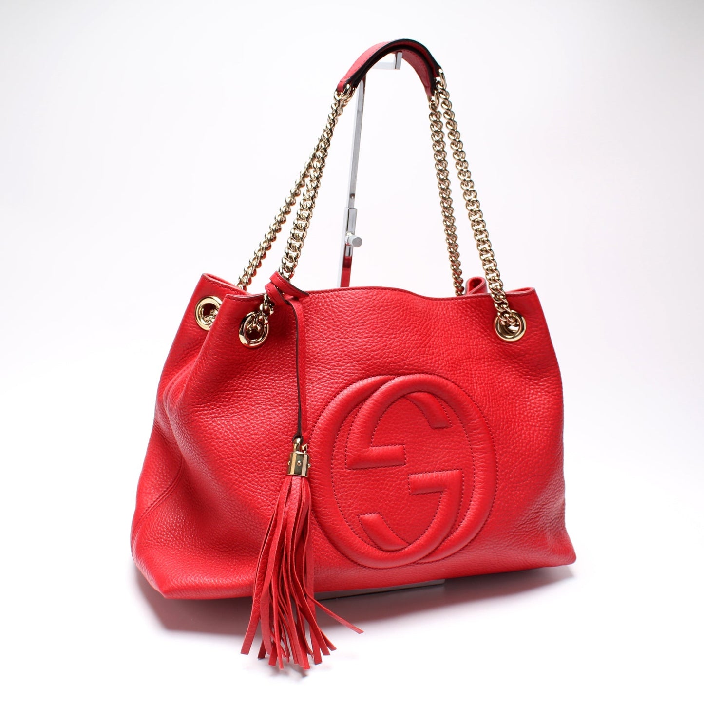 Gucci Soho Leather Medium Shoulder Bag Medium 11