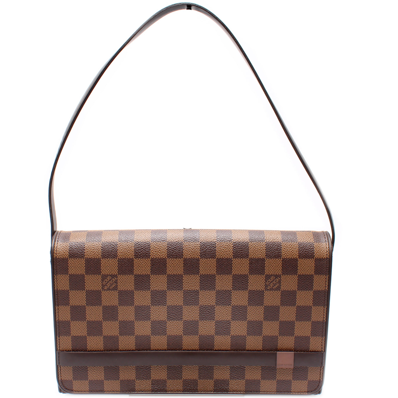 Louis Vuitton Tribeca Long Ebene Damier Handbag