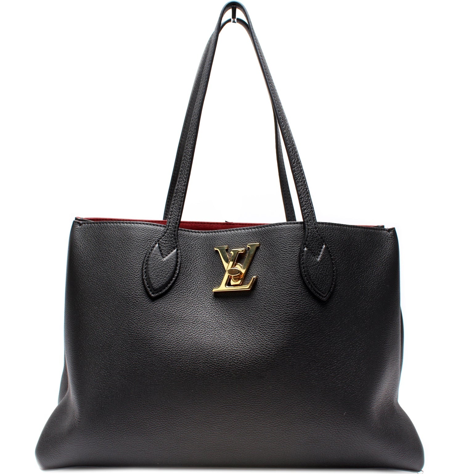 Louis Vuitton Lockme Shopper Calf Handbag