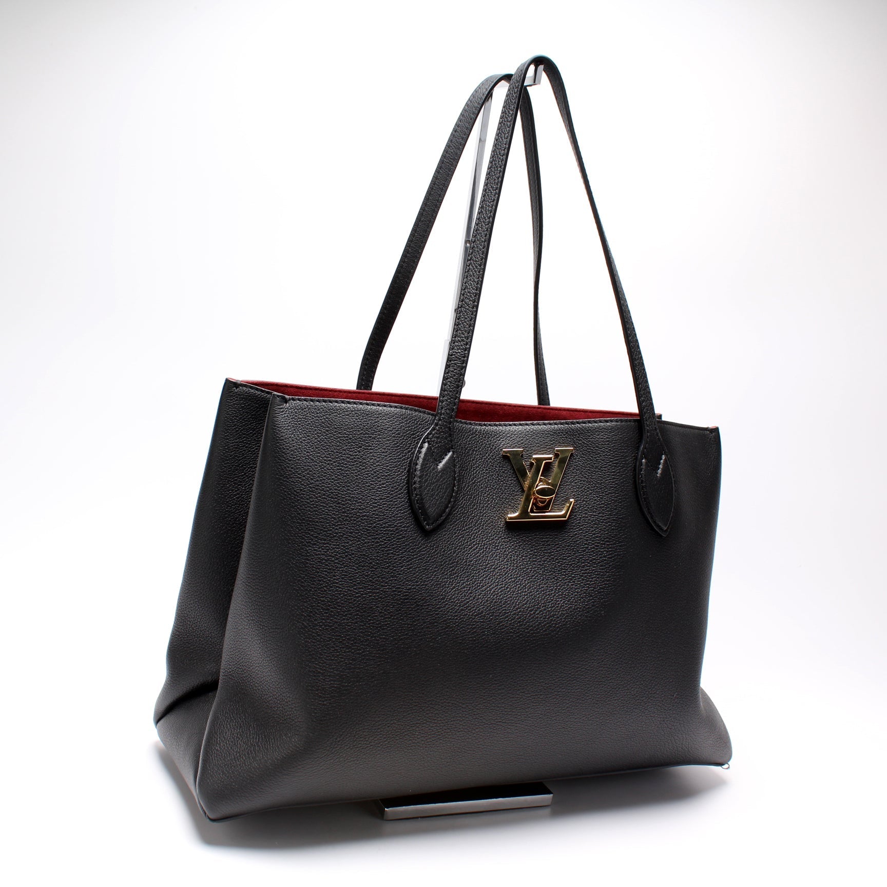 Louis Vuitton Lockme Shopper Calf Handbag