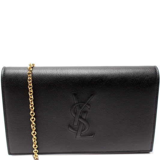 YSL Saint Laurent Belle De Jour Clutch Bag Chain