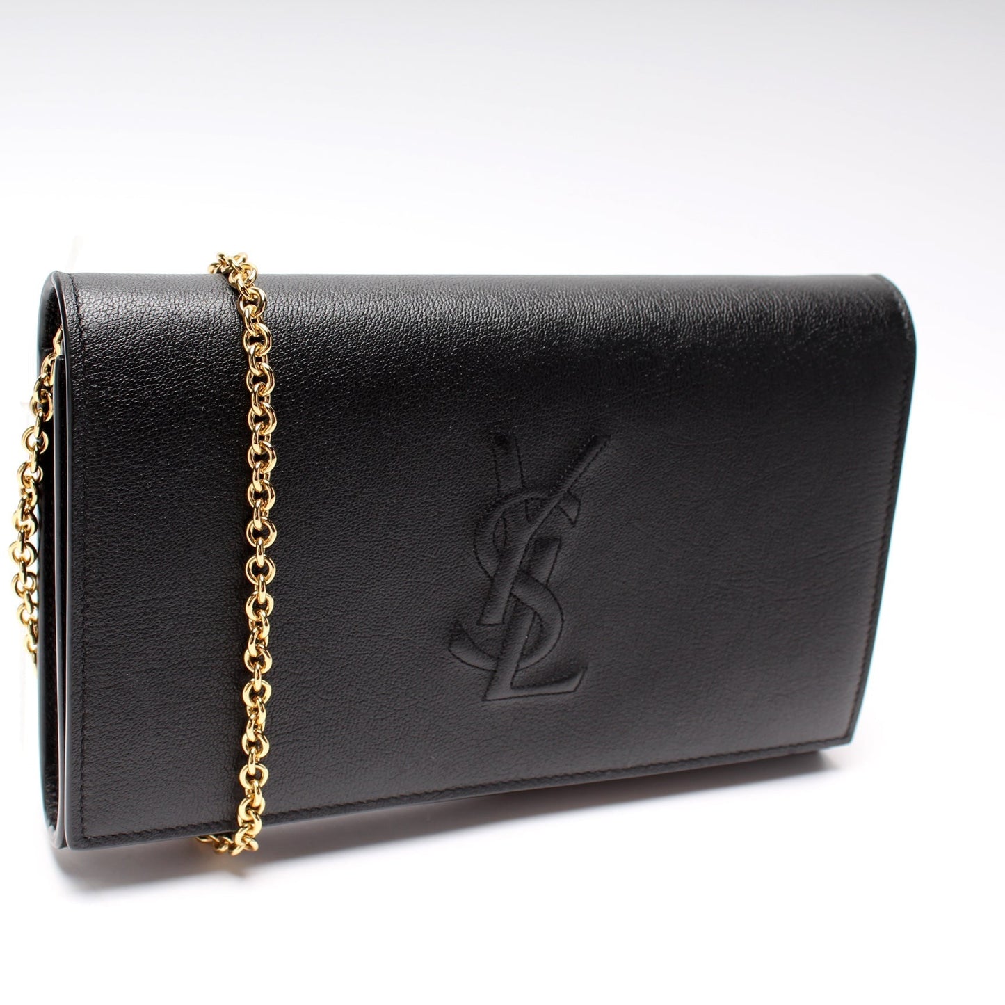 YSL Saint Laurent Belle De Jour Clutch Bag Chain