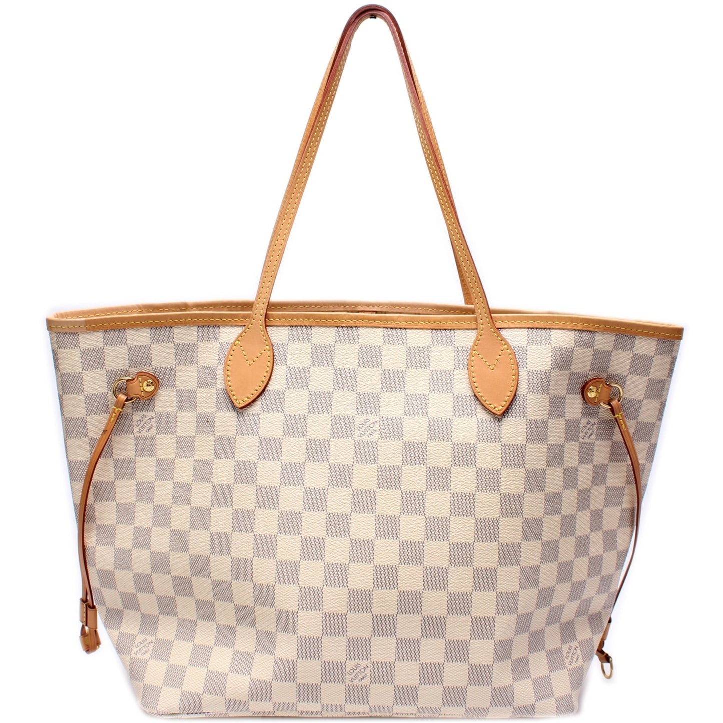 Louis Vuitton Neverfull MM Azur Damier Tote Bag Azur 17