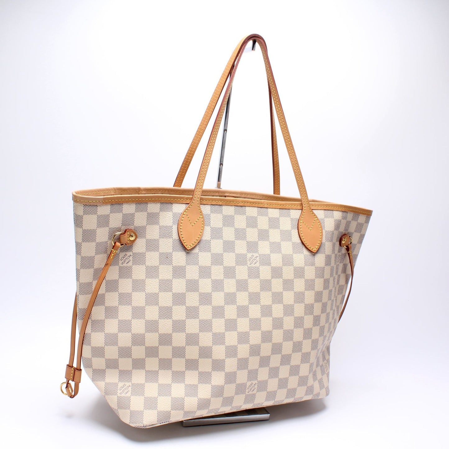 Louis Vuitton Neverfull MM Azur Damier Tote Bag Azur 17