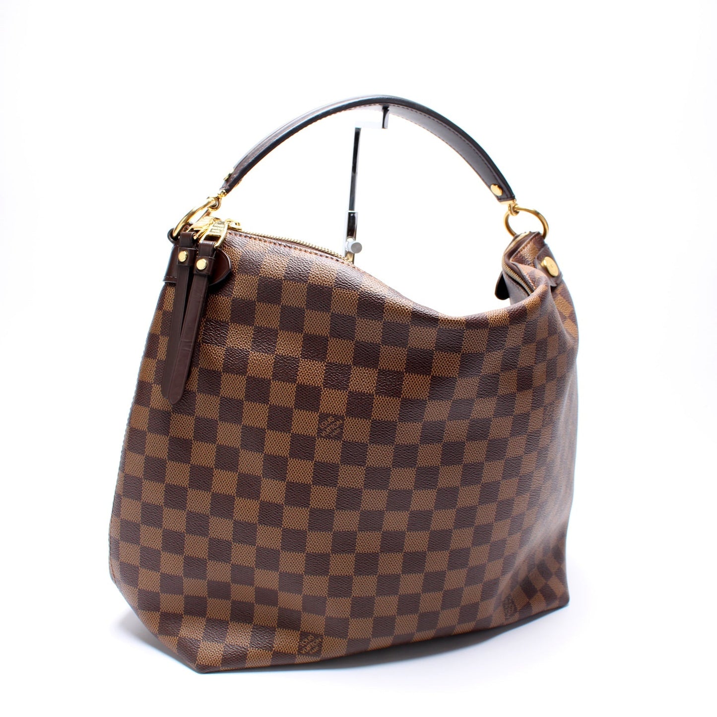 Louis Vuitton Duomo Hobo Ebene Damier Shoulder Bag Ebene 1