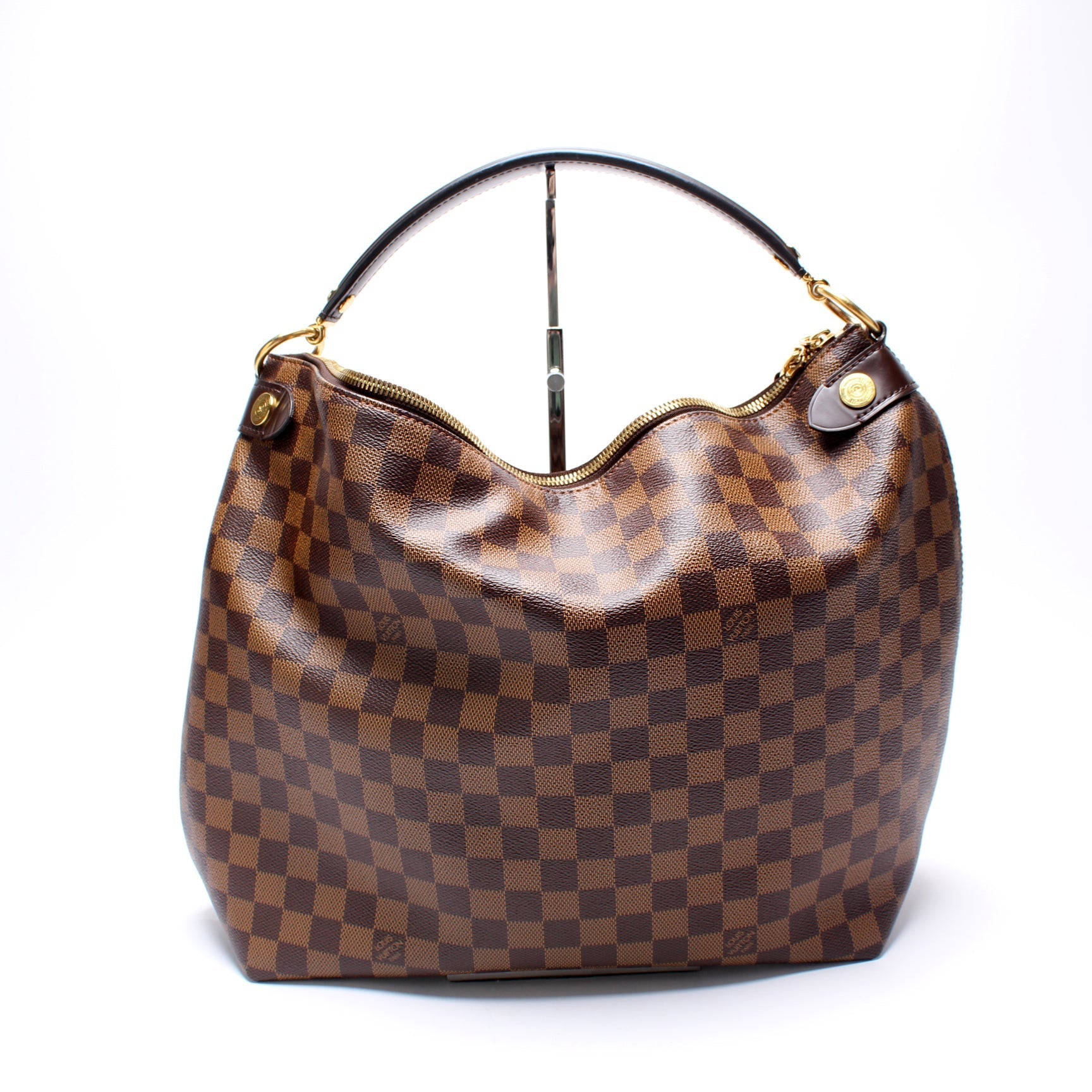Louis Vuitton Duomo Hobo Ebene Damier Shoulder Bag Ebene 1
