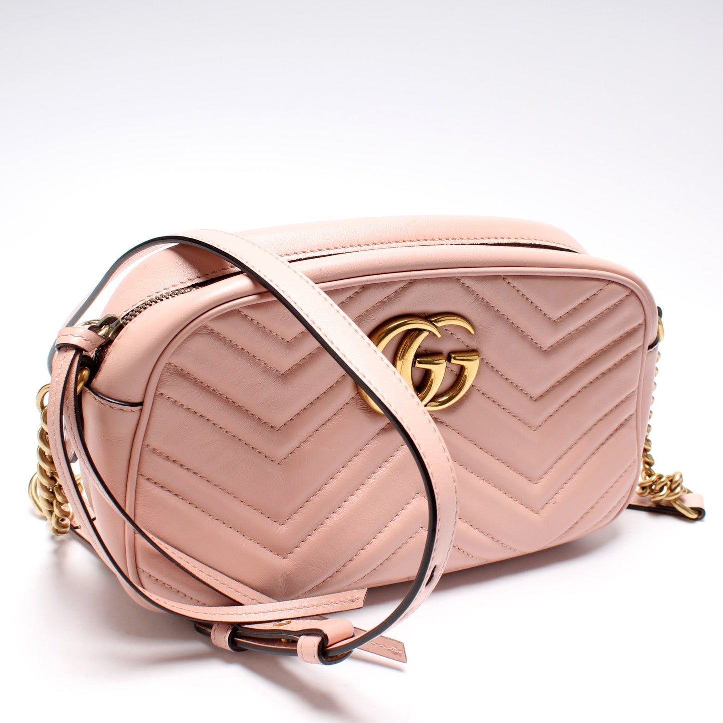 Gucci Marmont Camera Leather Small Crossbody Bag Bag 19