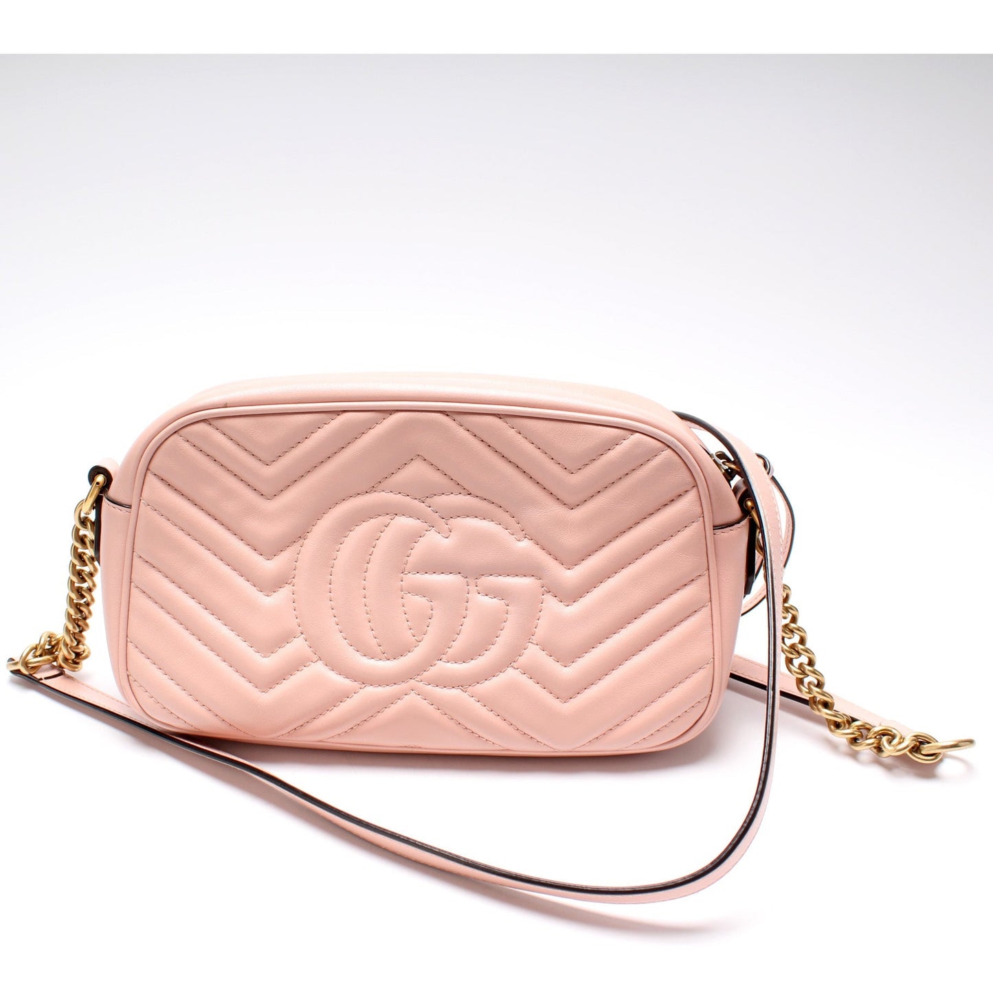 Gucci Marmont Camera Leather Small Crossbody Bag Bag 19