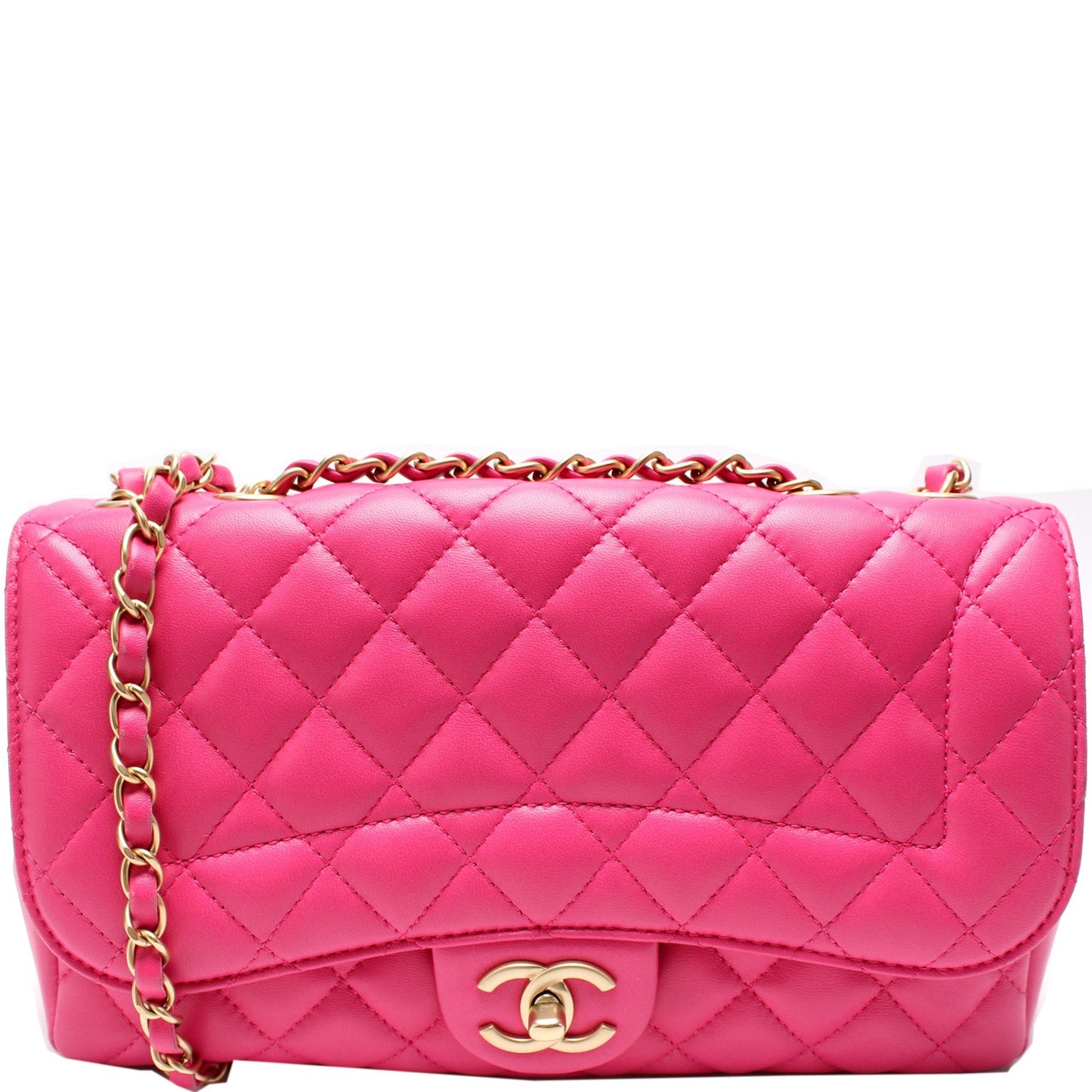 Chanel Mademoiselle Flap Quilted Lambskin Handbag