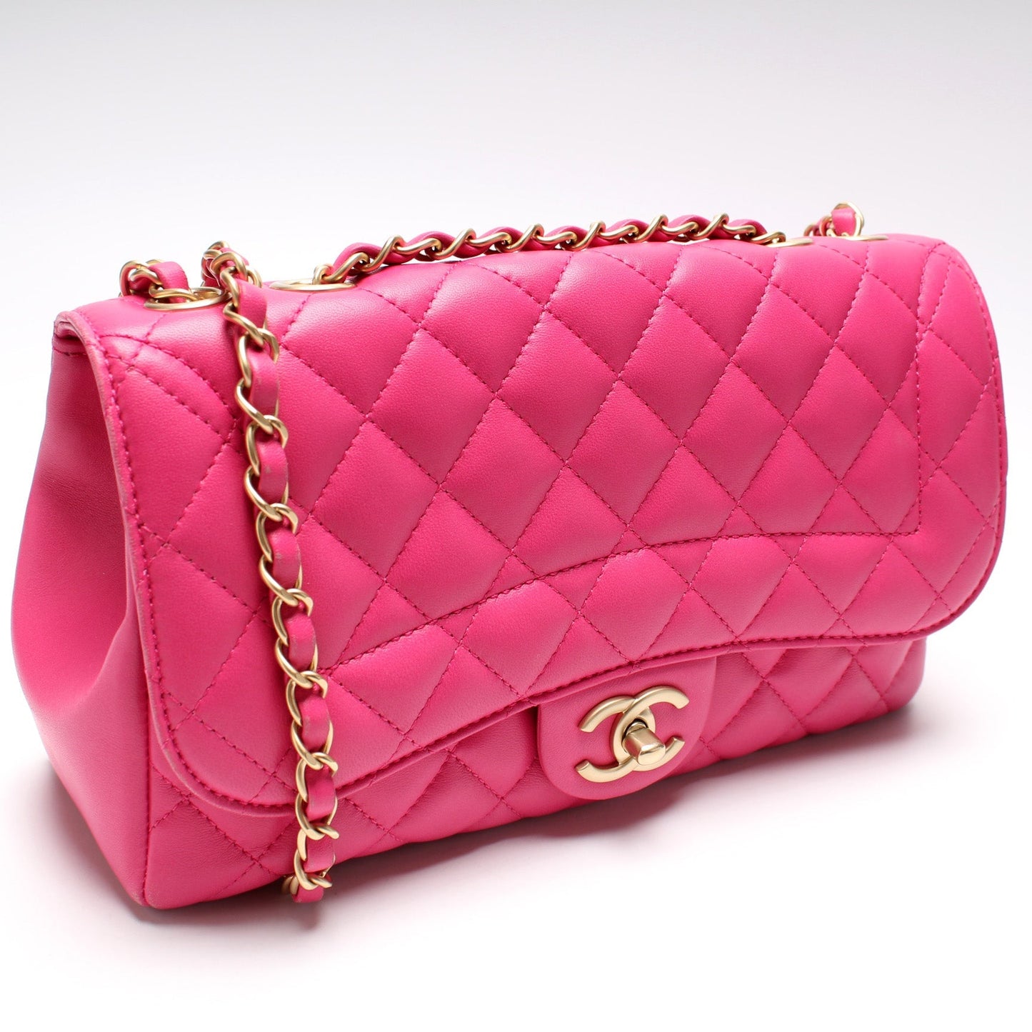 Chanel Mademoiselle Flap Quilted Lambskin Handbag
