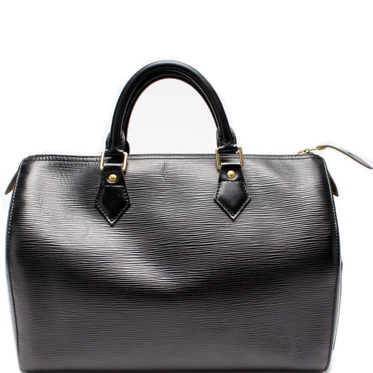Louis Vuitton Speedy 30 Epi Handbag Epi 8