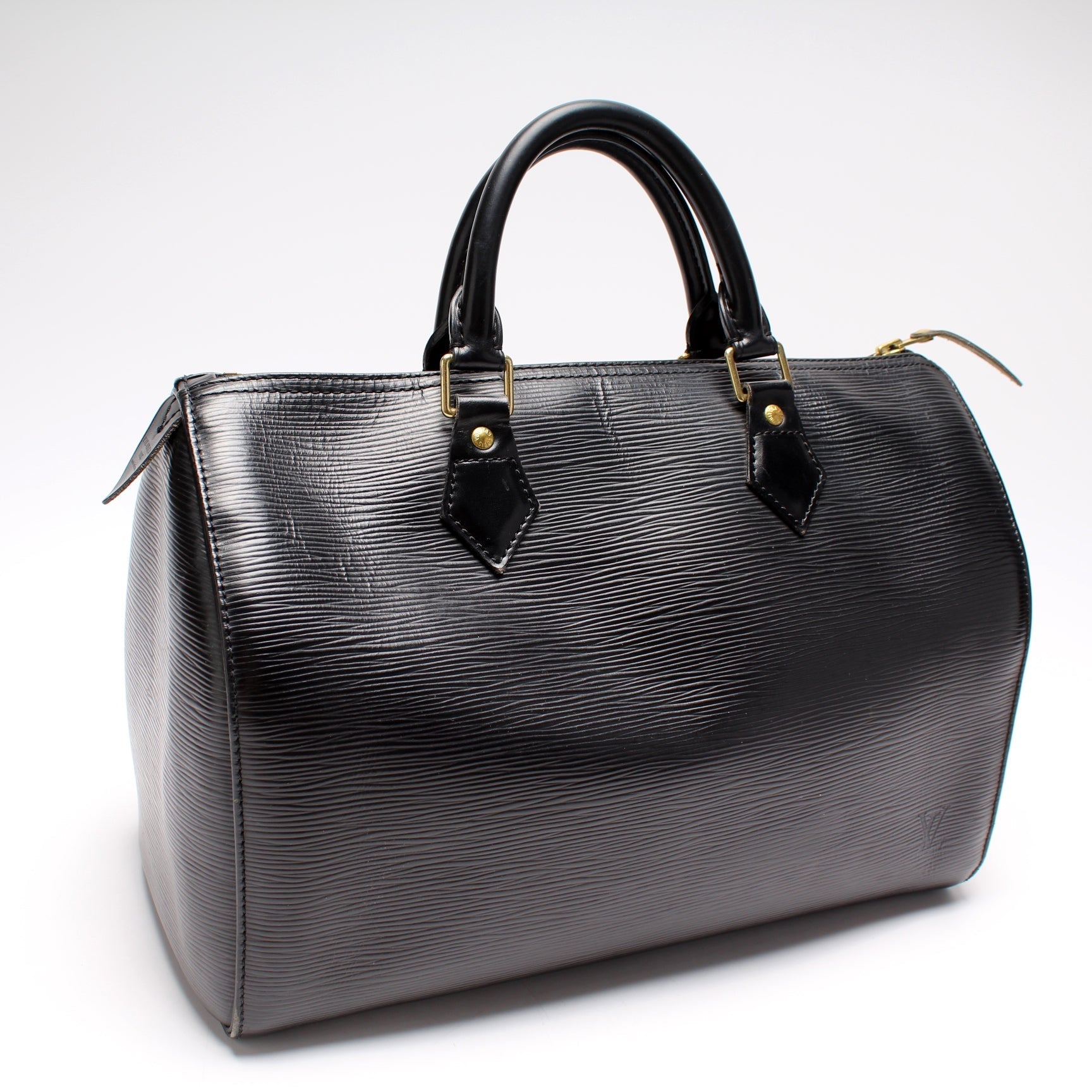 Louis Vuitton Speedy 30 Epi Handbag Epi 8