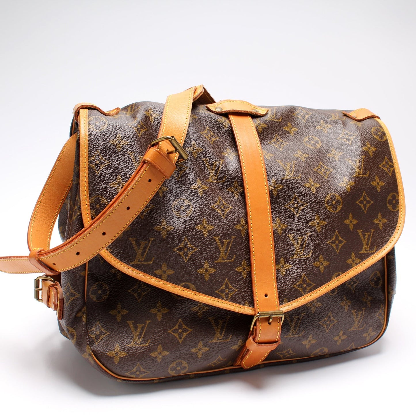 Louis Vuitton Saumur 35 Monogram Handbag Monogram 2