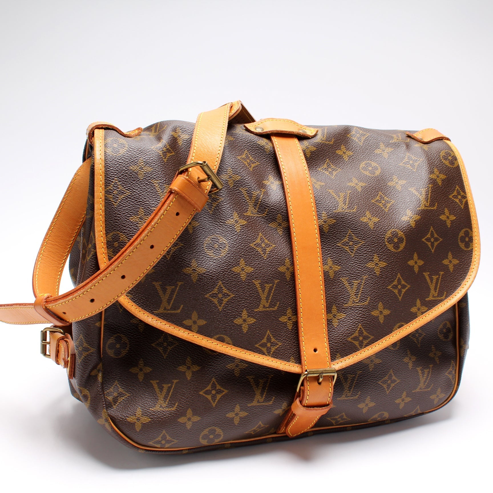 Louis Vuitton Saumur 35 Monogram Handbag Monogram 2