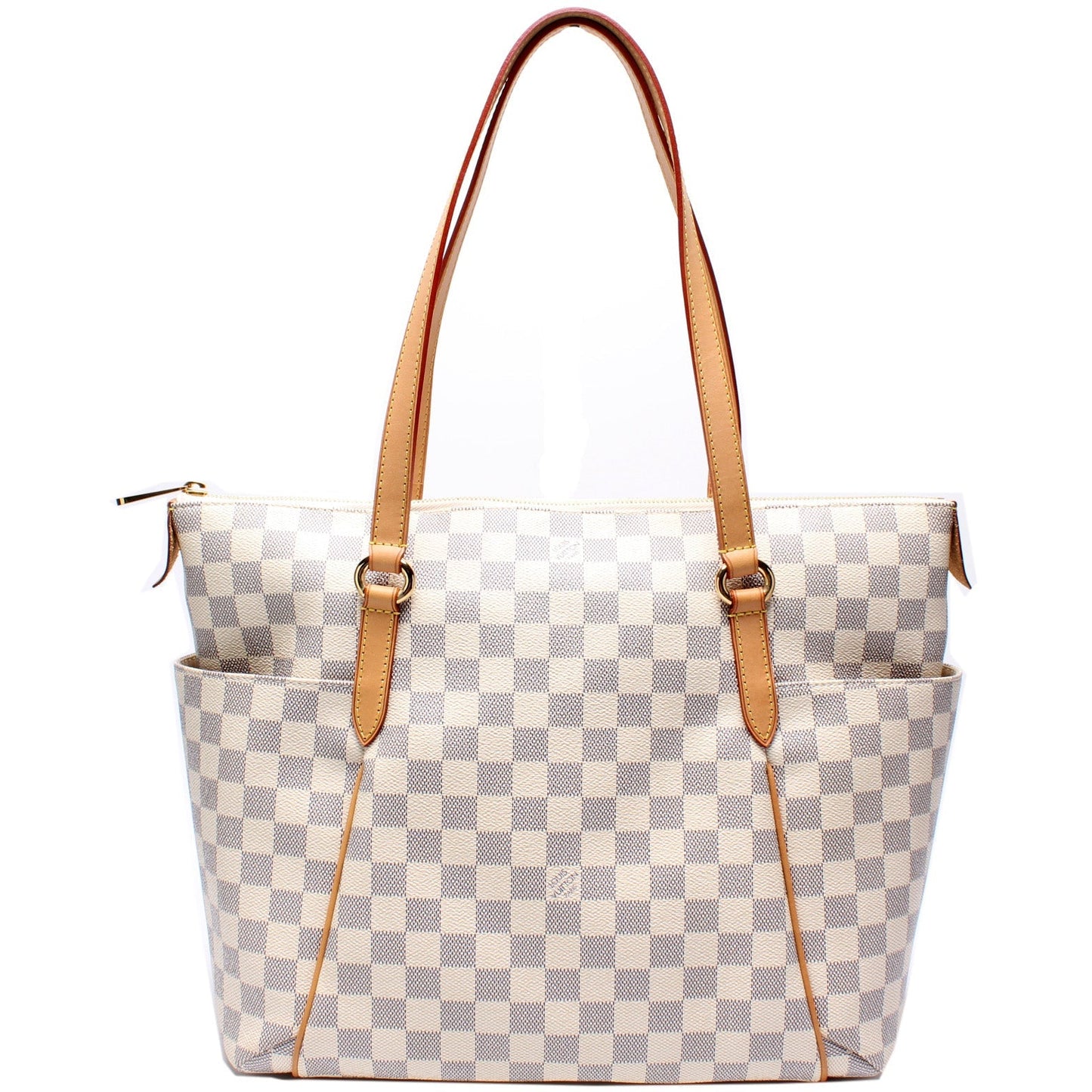 Louis Vuitton Totally Azur MM Damier Handbag Azur 9