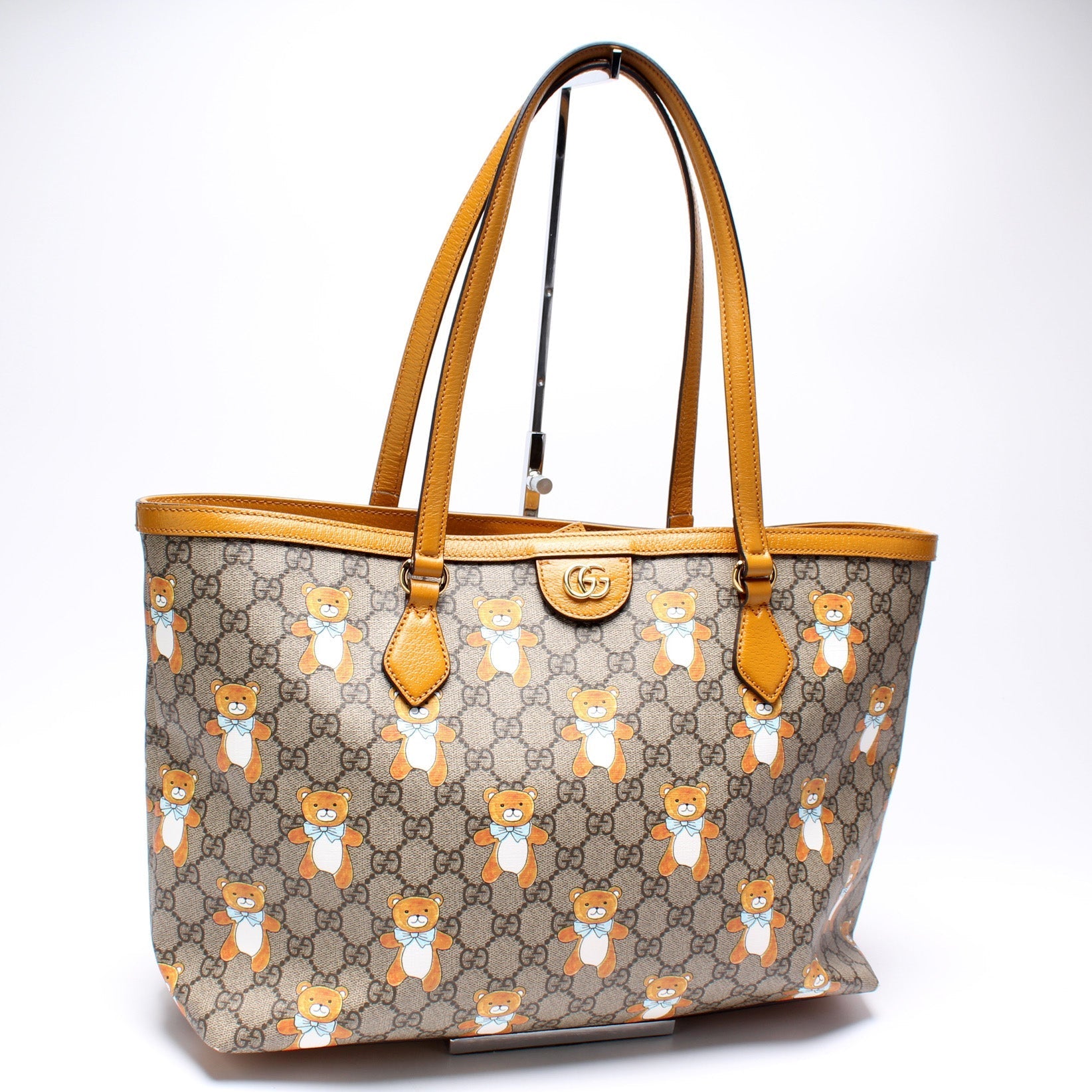 Gucci Ophidia Exo Kai Teddy Bear Tote Bag