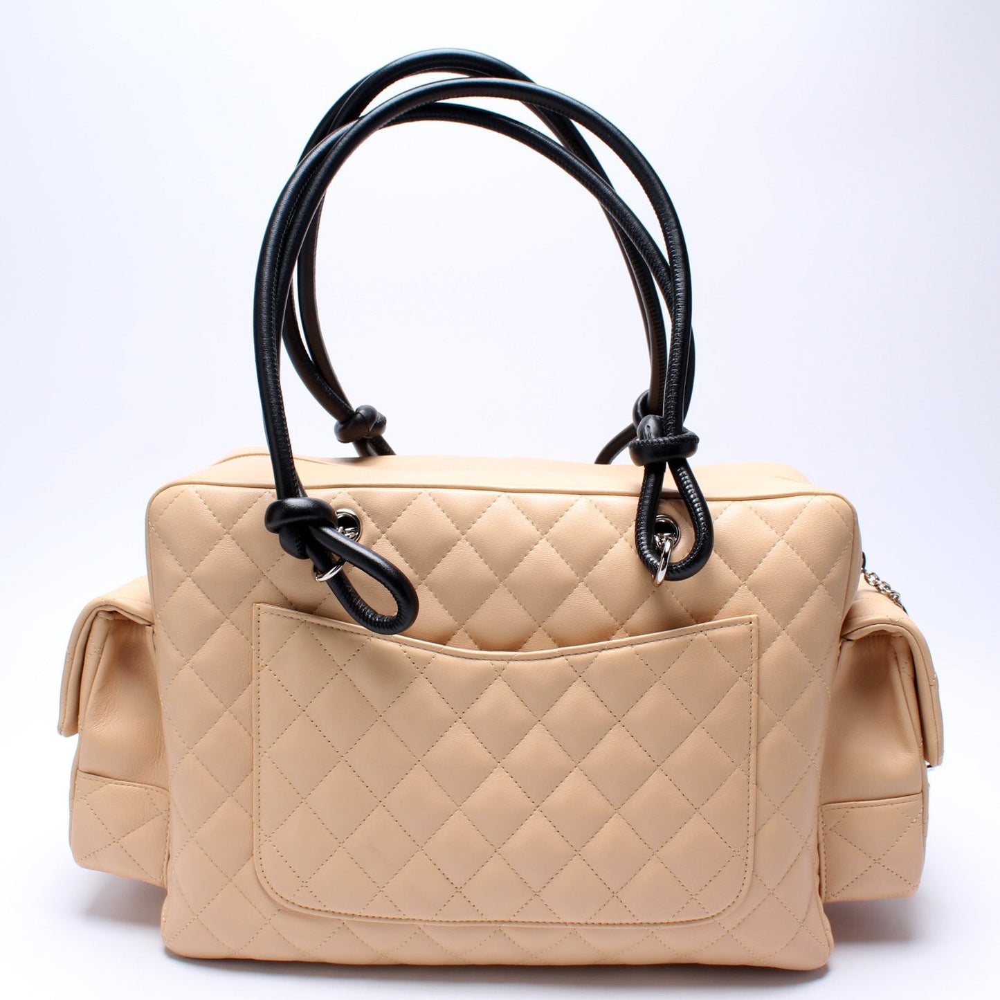 Chanel Cambon Multipocket Reporter Handbag