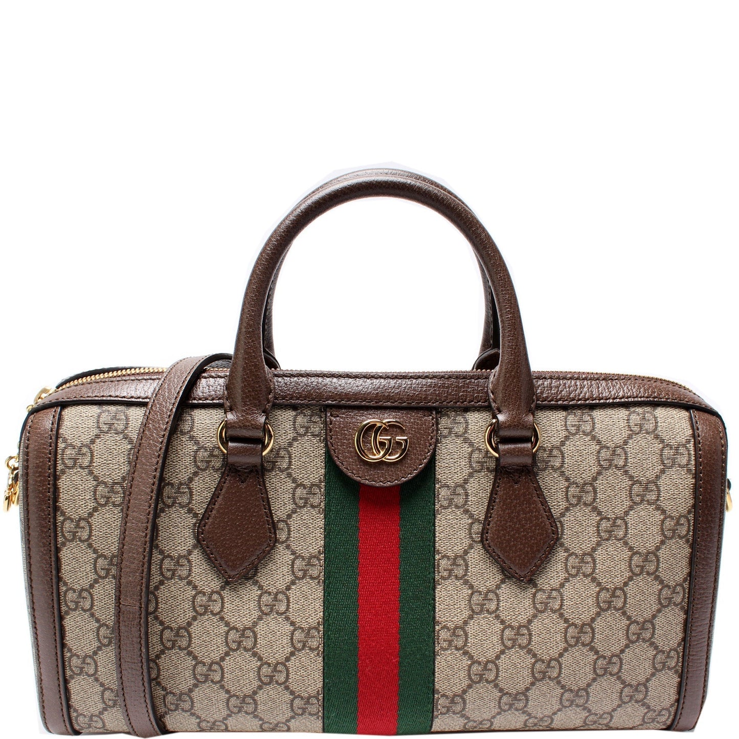Gucci GG Supreme Ophidia Boston Medium Travel Bag Medium 1