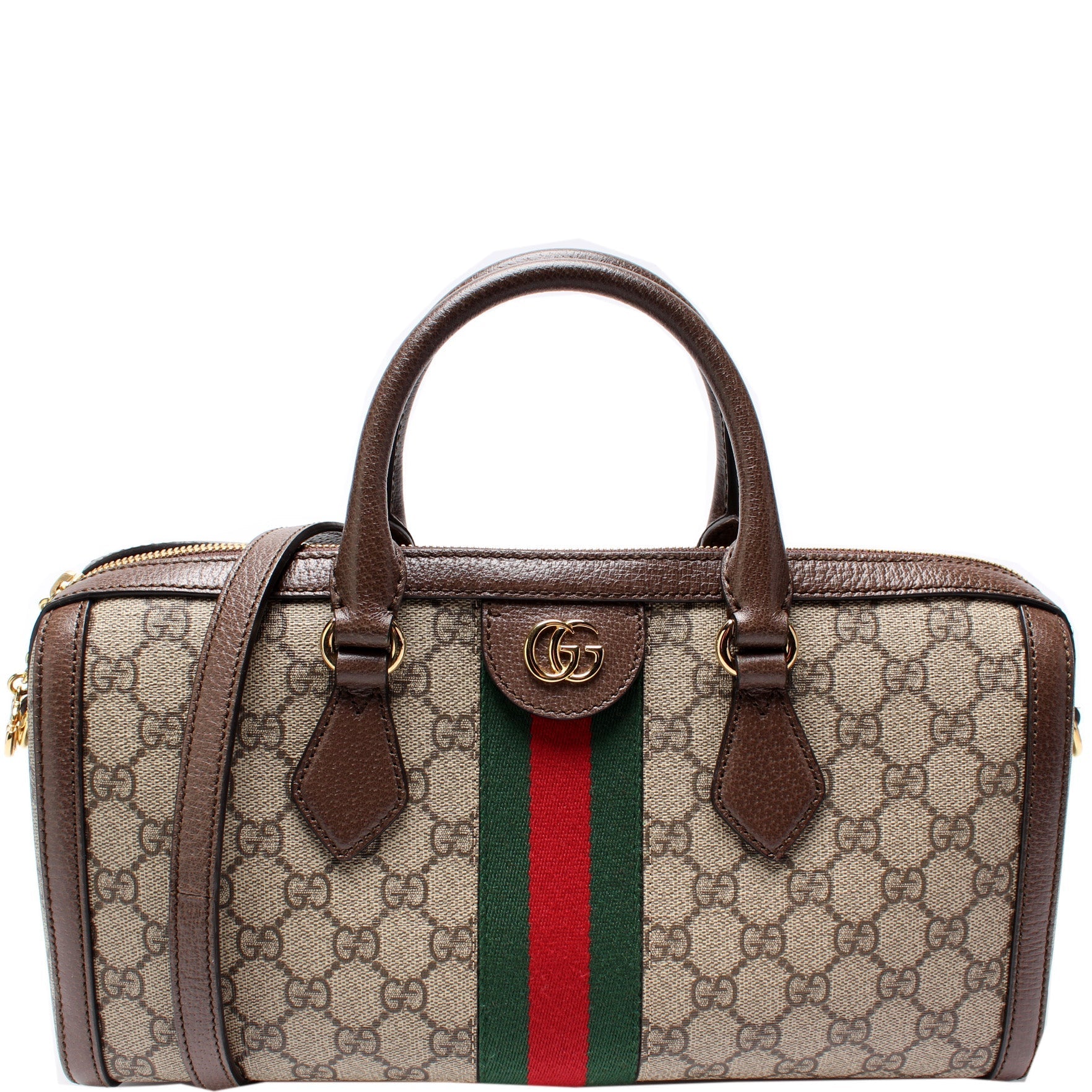 Gucci GG Supreme Ophidia Boston Medium Travel Bag Medium 1
