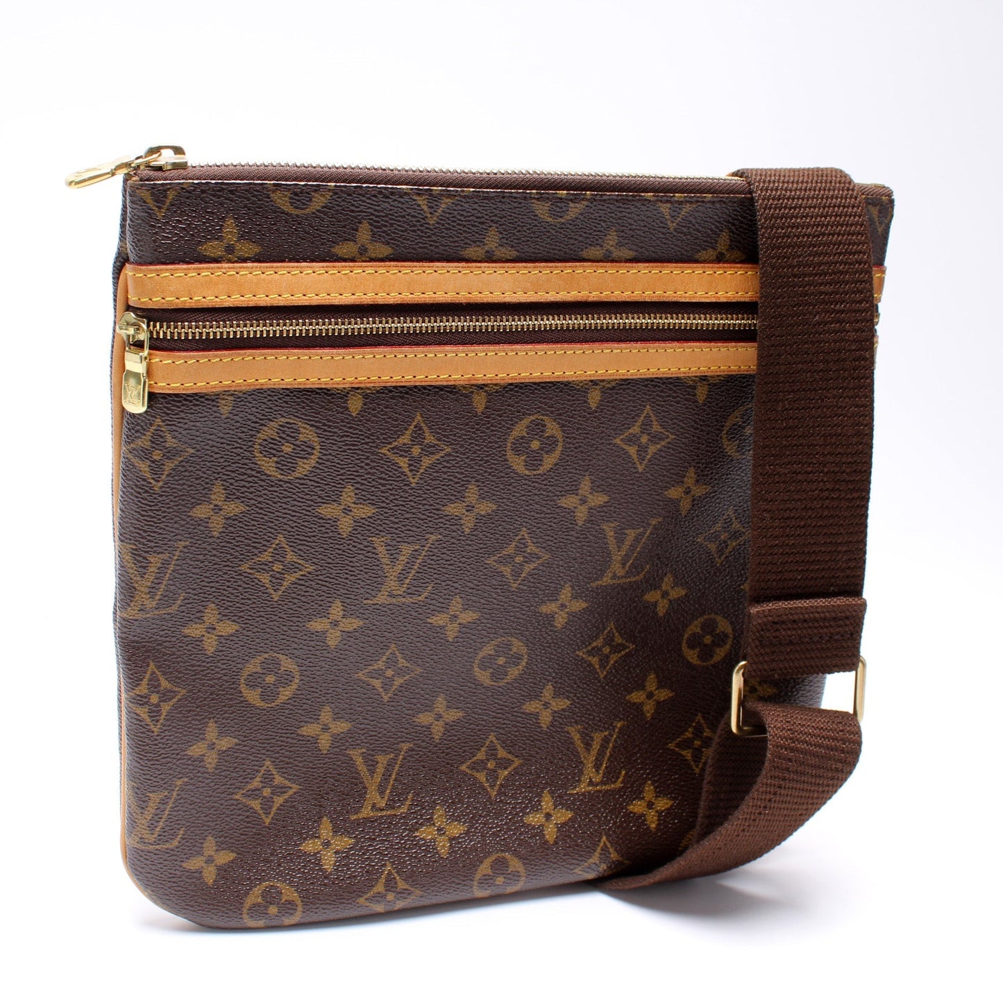 Louis Vuitton Pochette Bosphore Monogram Clutch Bag Monogram 1