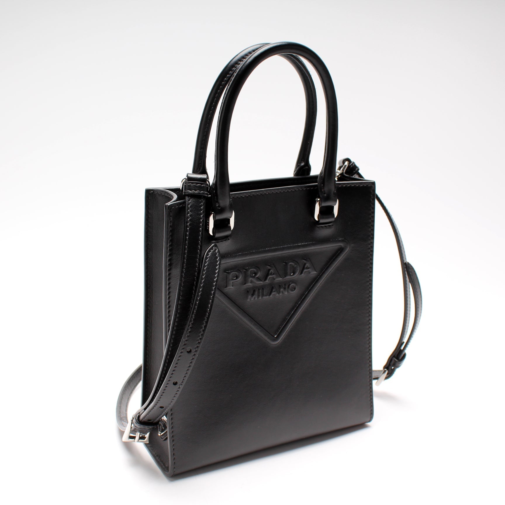 Prada Handbag Bag Leather Small Travel Bag