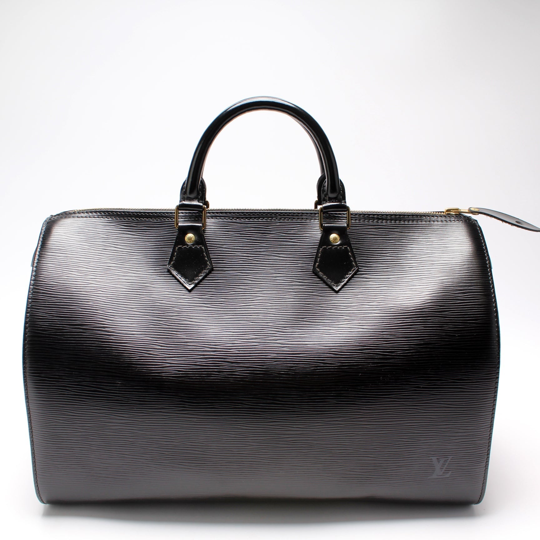 Louis Vuitton Speedy 35 Epi Handbag Epi 5