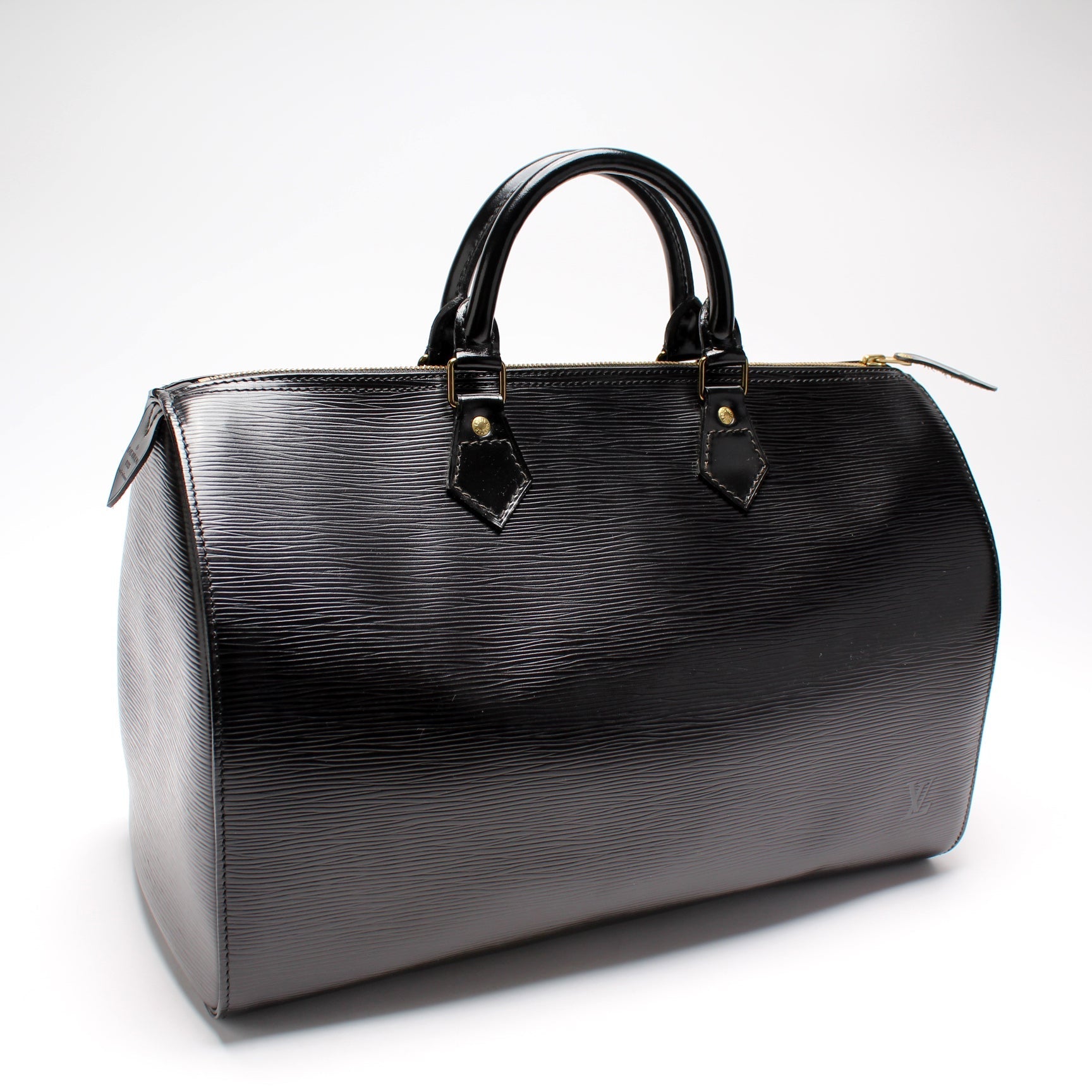 Louis Vuitton Speedy 35 Epi Handbag Epi 5