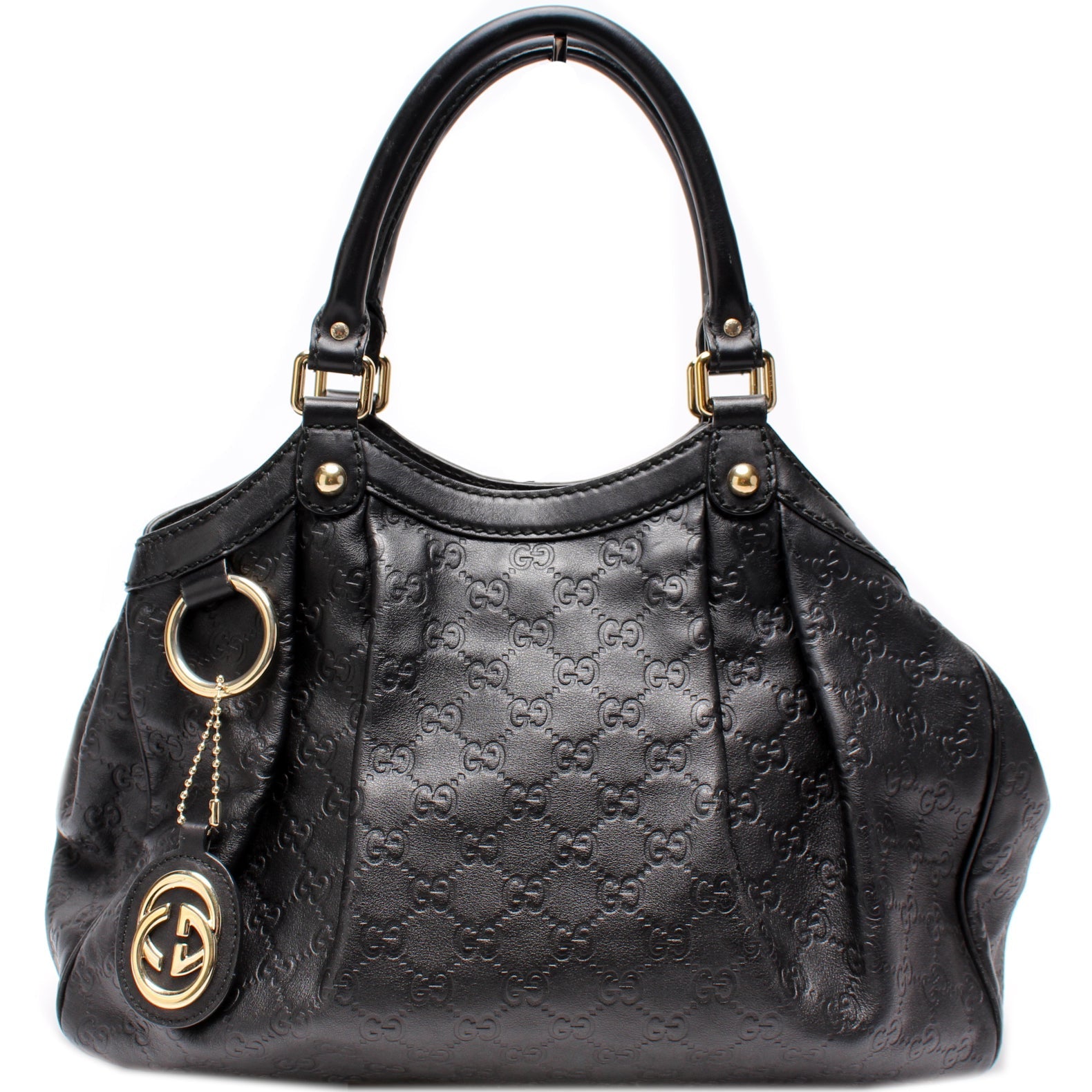 Gucci Sukey GG Leather Medium Travel Bag Medium 8