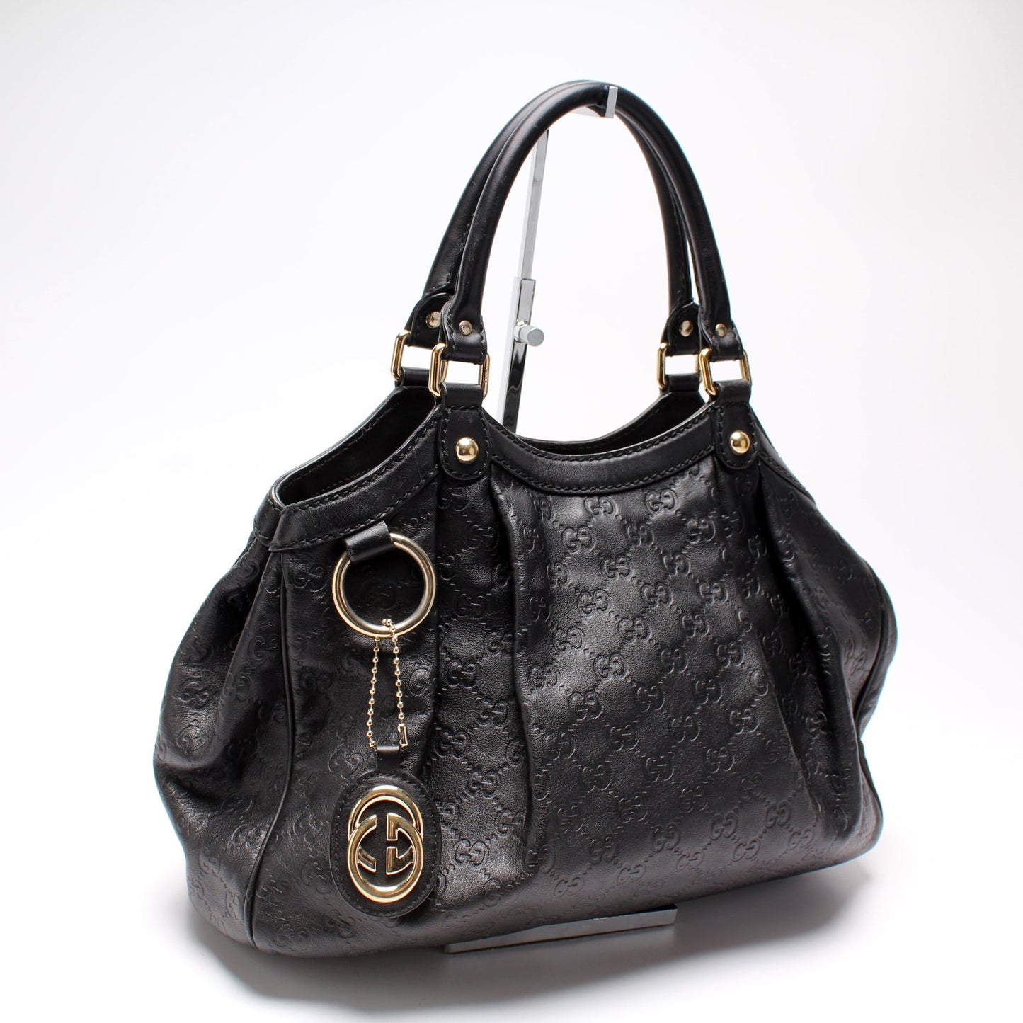 Gucci Sukey GG Leather Medium Travel Bag Medium 8