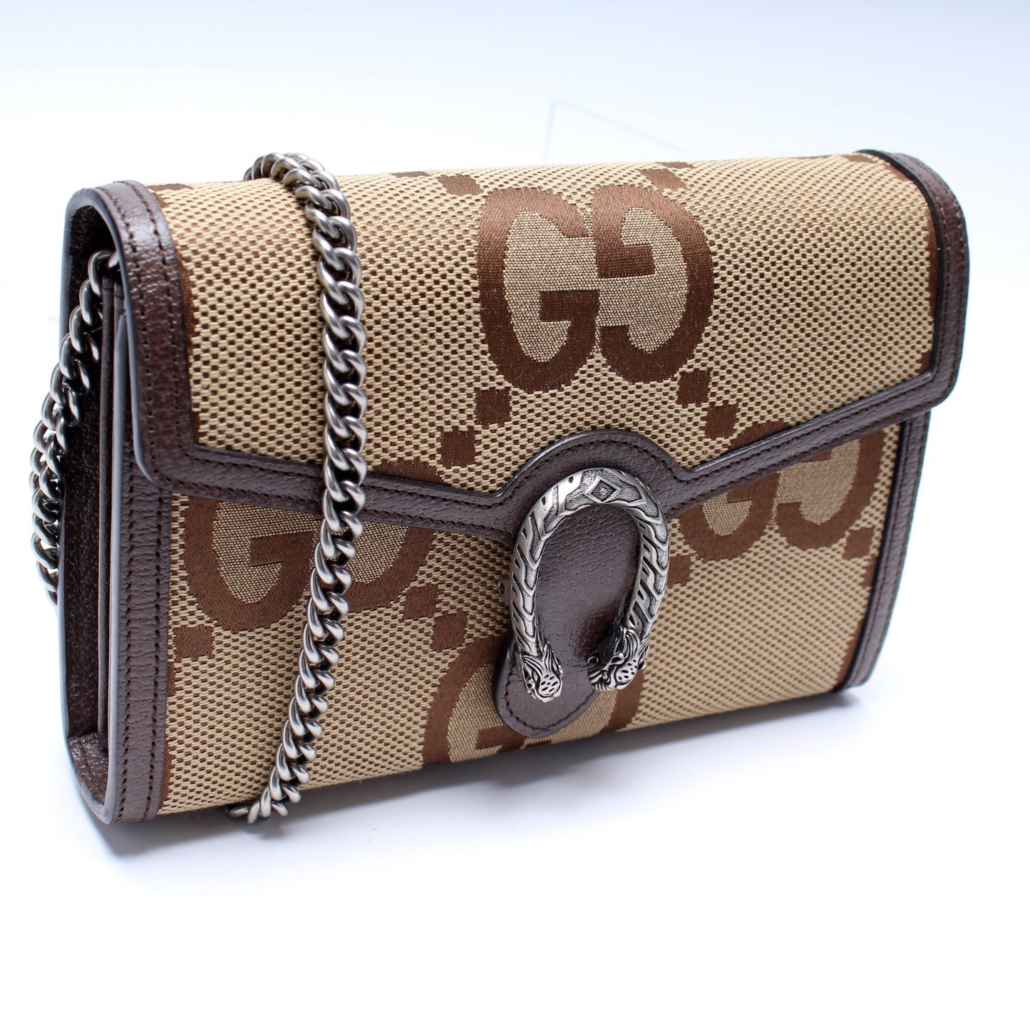 Gucci Dionysus Jumbo GG Canvas Mini Wallet Case