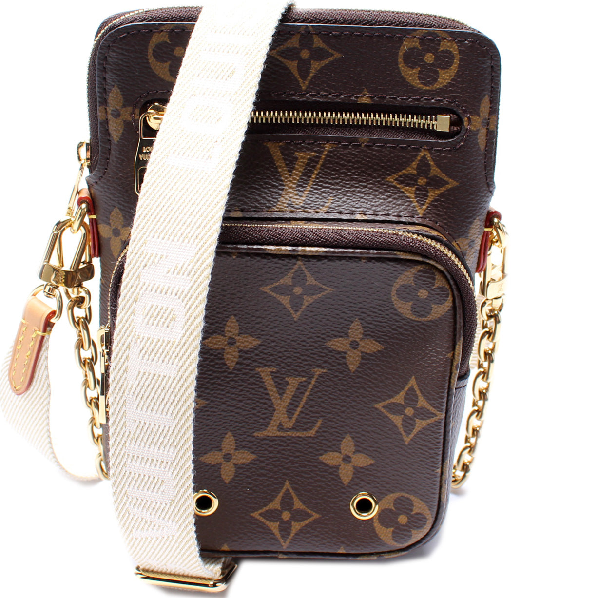 Louis Vuitton Utility Phone Sleeve Monogram Handbag Monogram 3