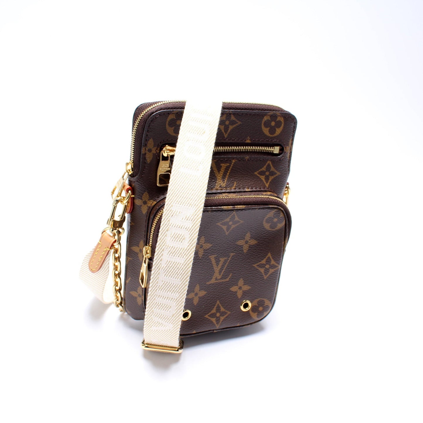 Louis Vuitton Utility Phone Sleeve Monogram Handbag Monogram 3