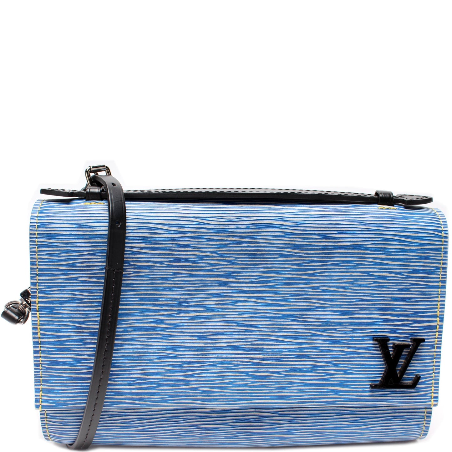 Louis Vuitton Clery Denim Epi Handbag