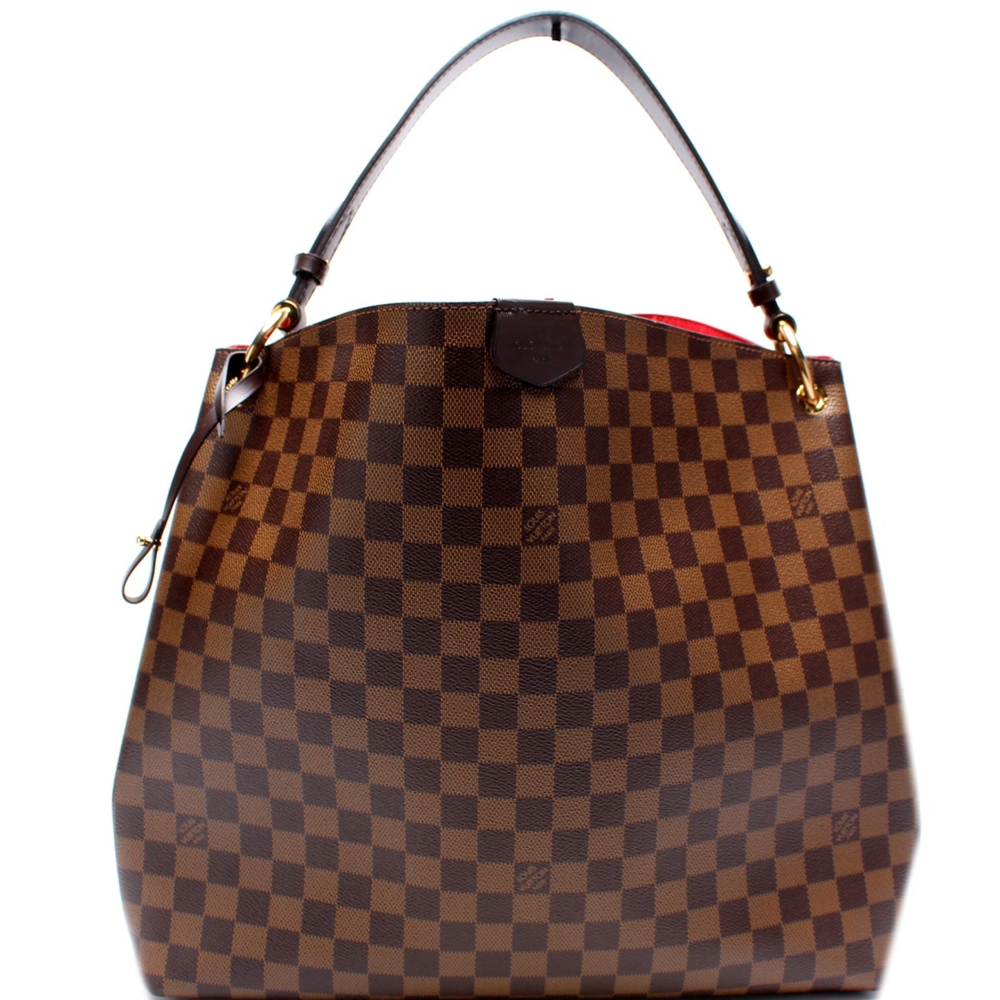 Louis Vuitton Graceful MM Ebene Damier Handbag Ebene 8