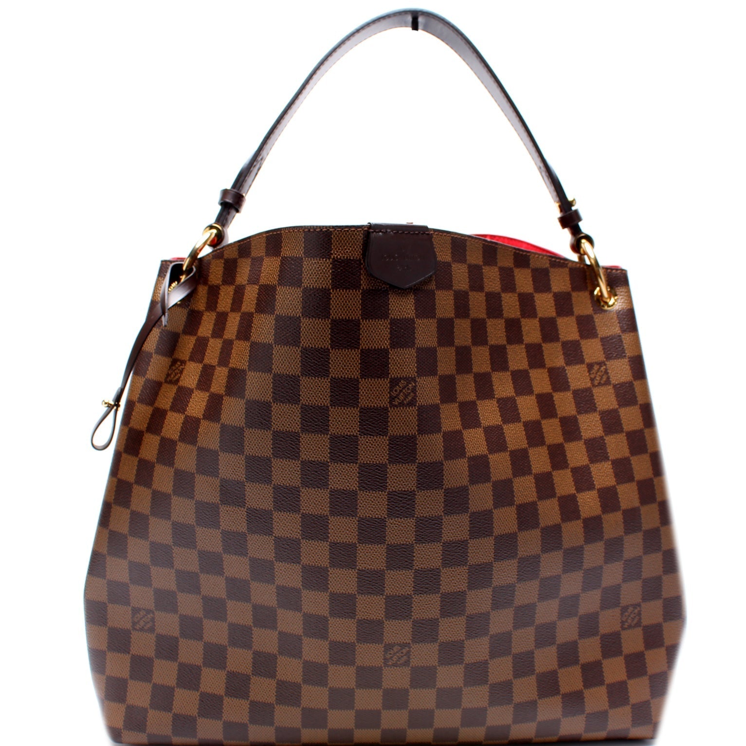 Louis Vuitton Graceful MM Ebene Damier Handbag Ebene 8