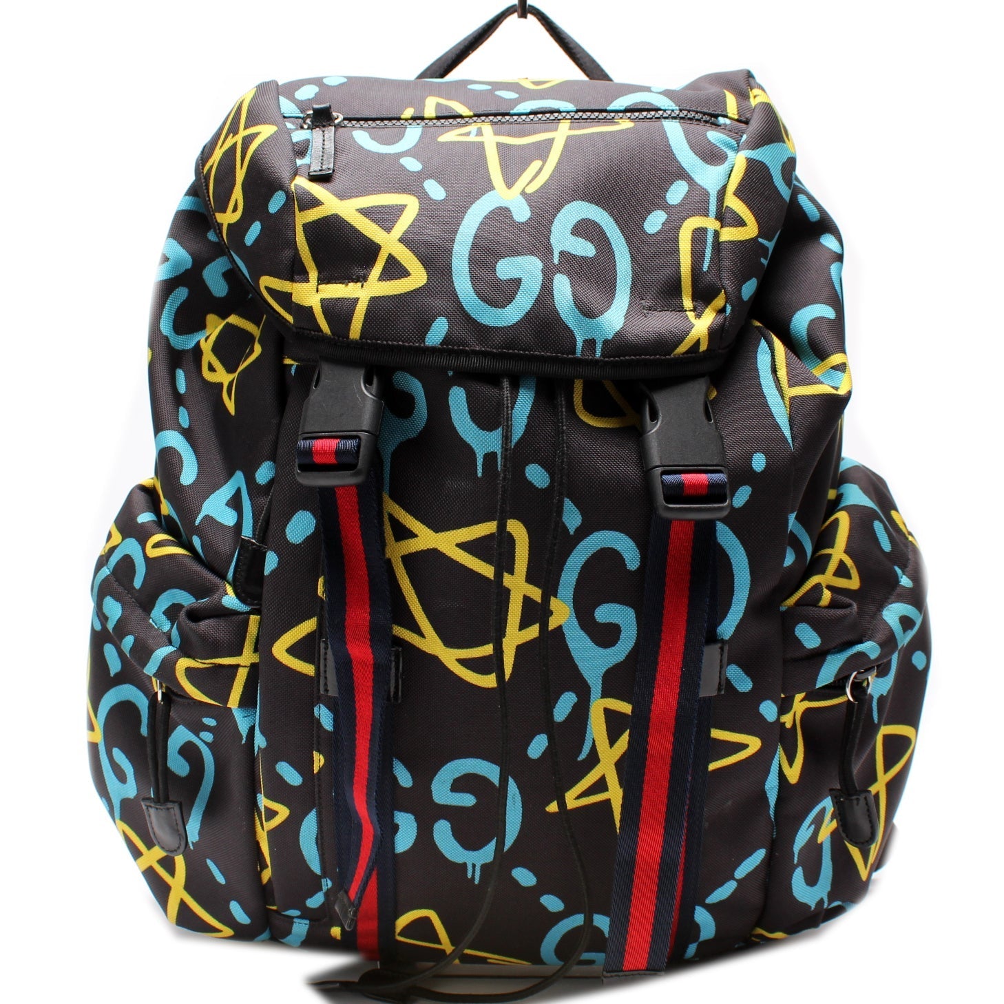 Gucci Ghost Techno Backpack Canvas